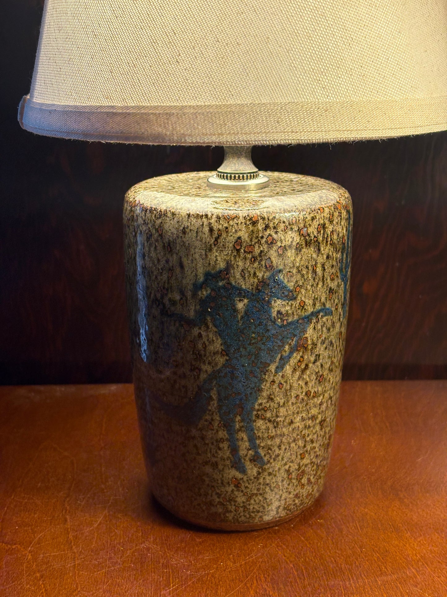 Cowboy Shootout lamp