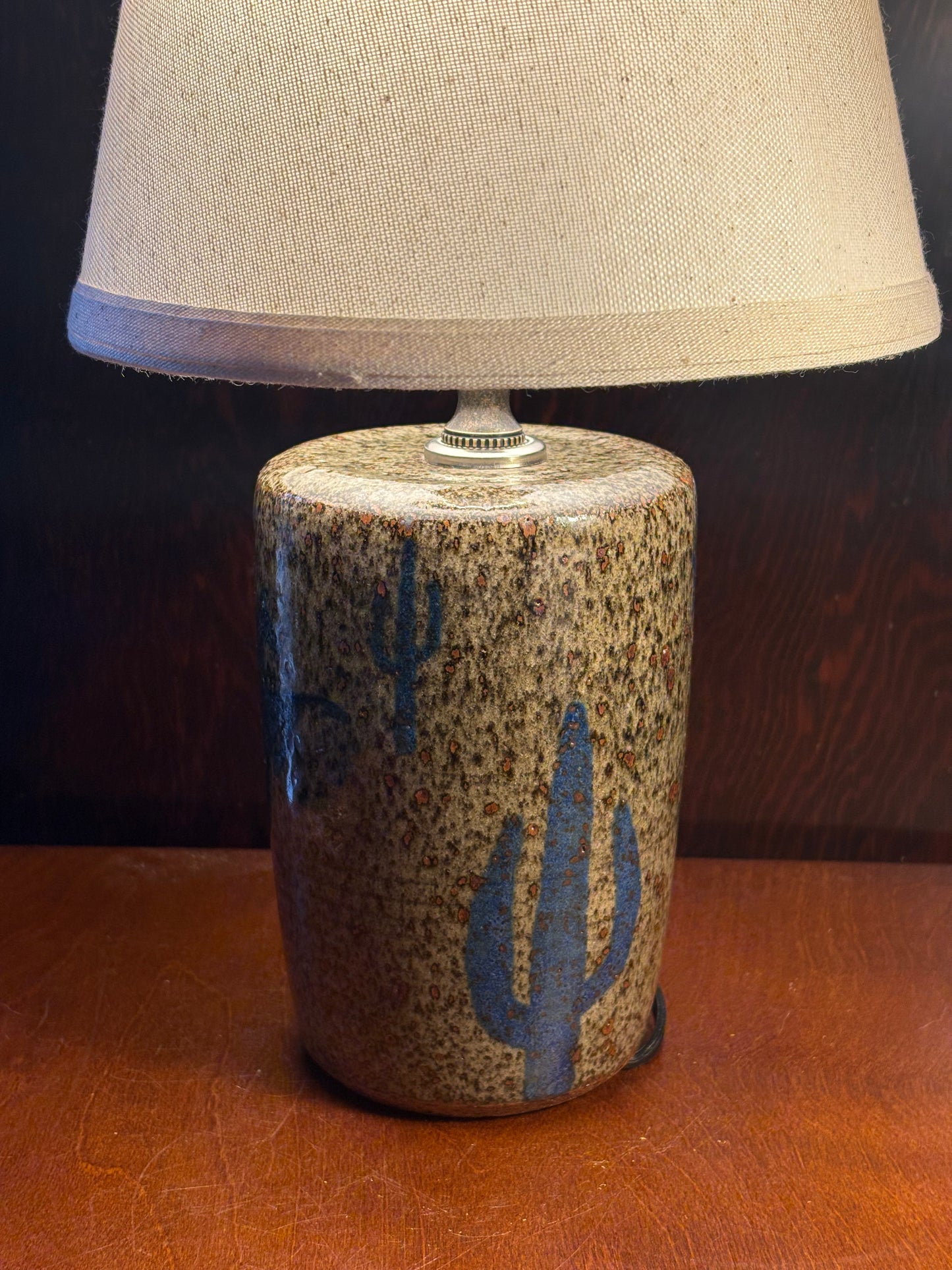 Cowboy Shootout lamp
