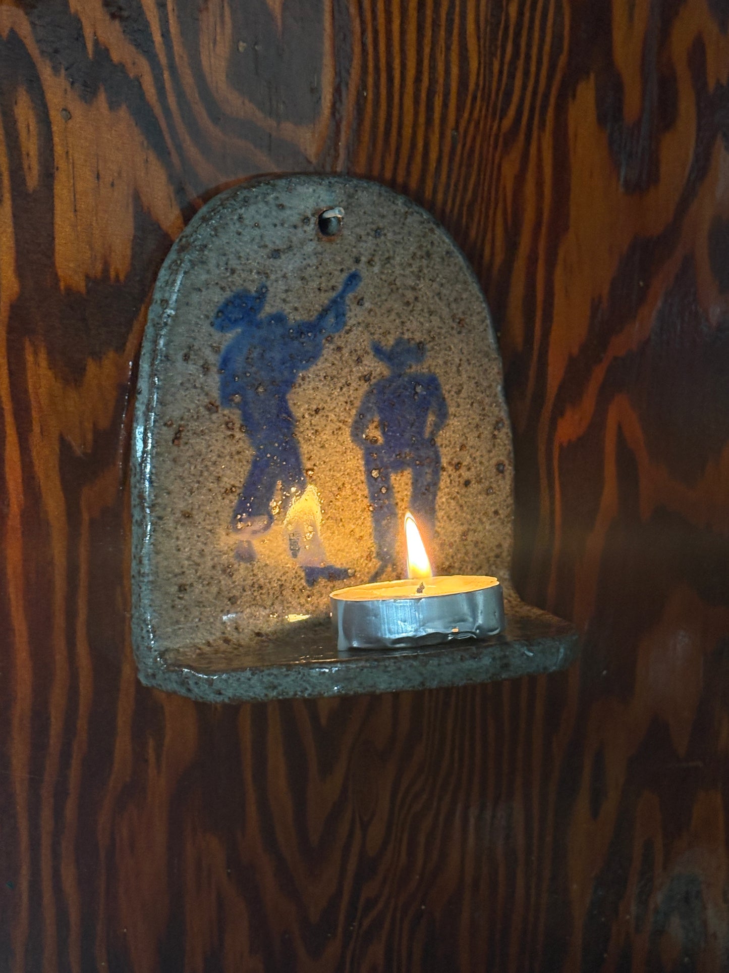Cowboy Campfire shelf