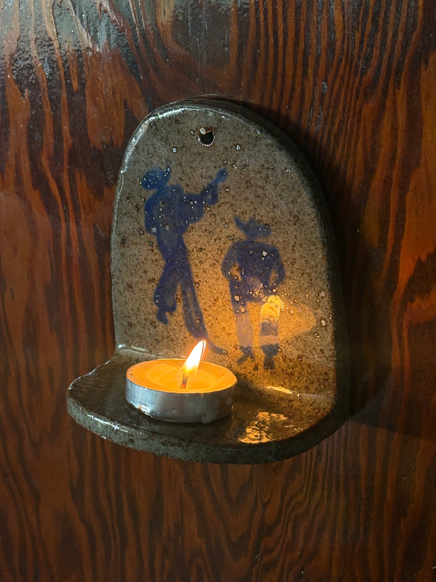Cowboy Campfire shelf