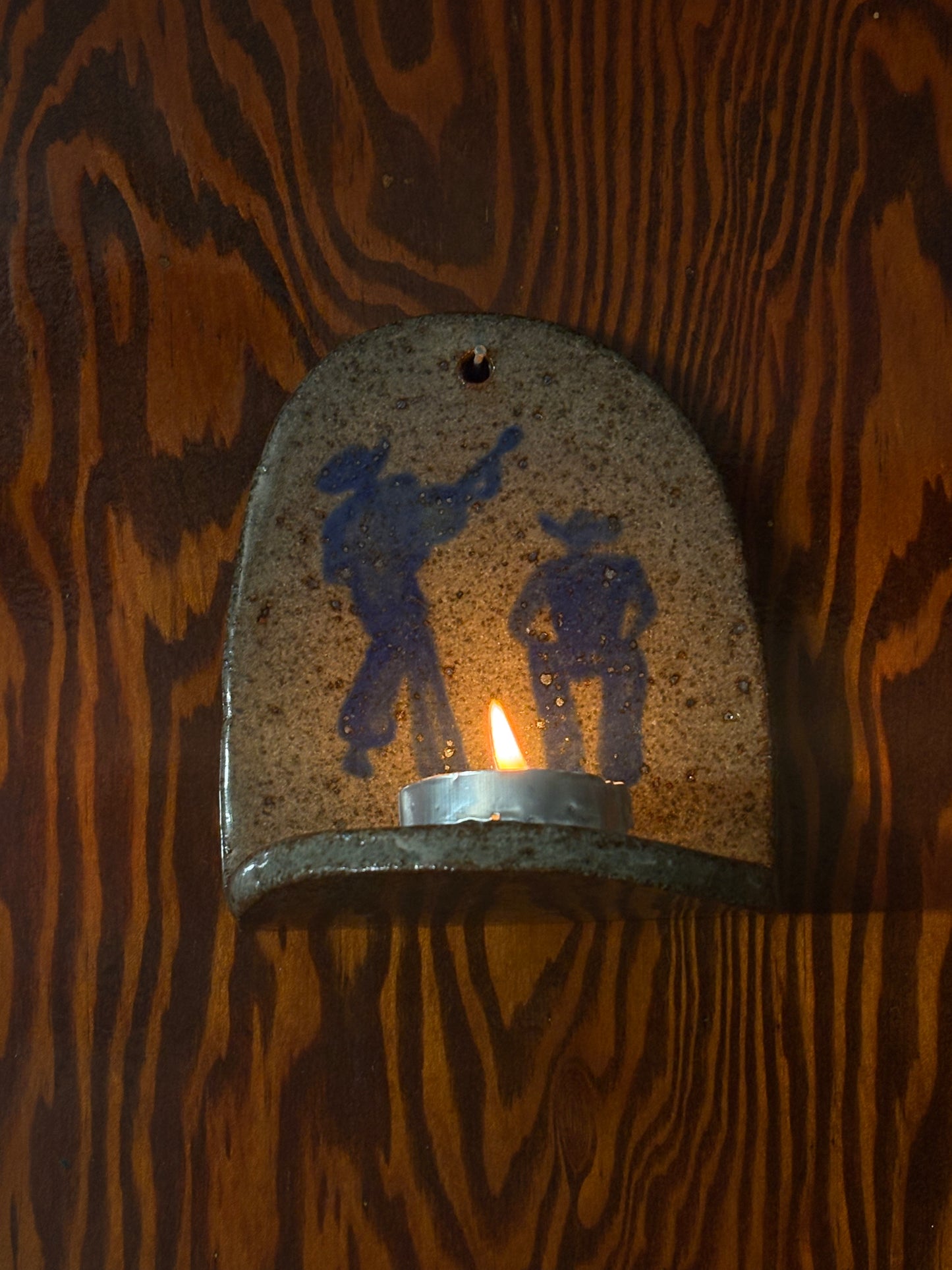 Cowboy Campfire shelf