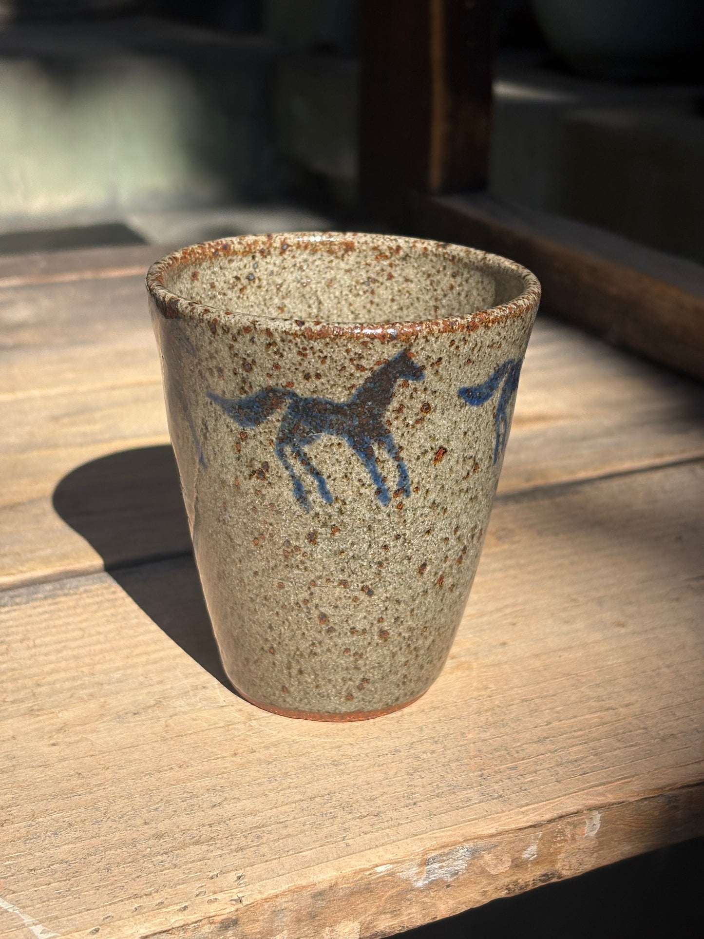 Running Horses cup