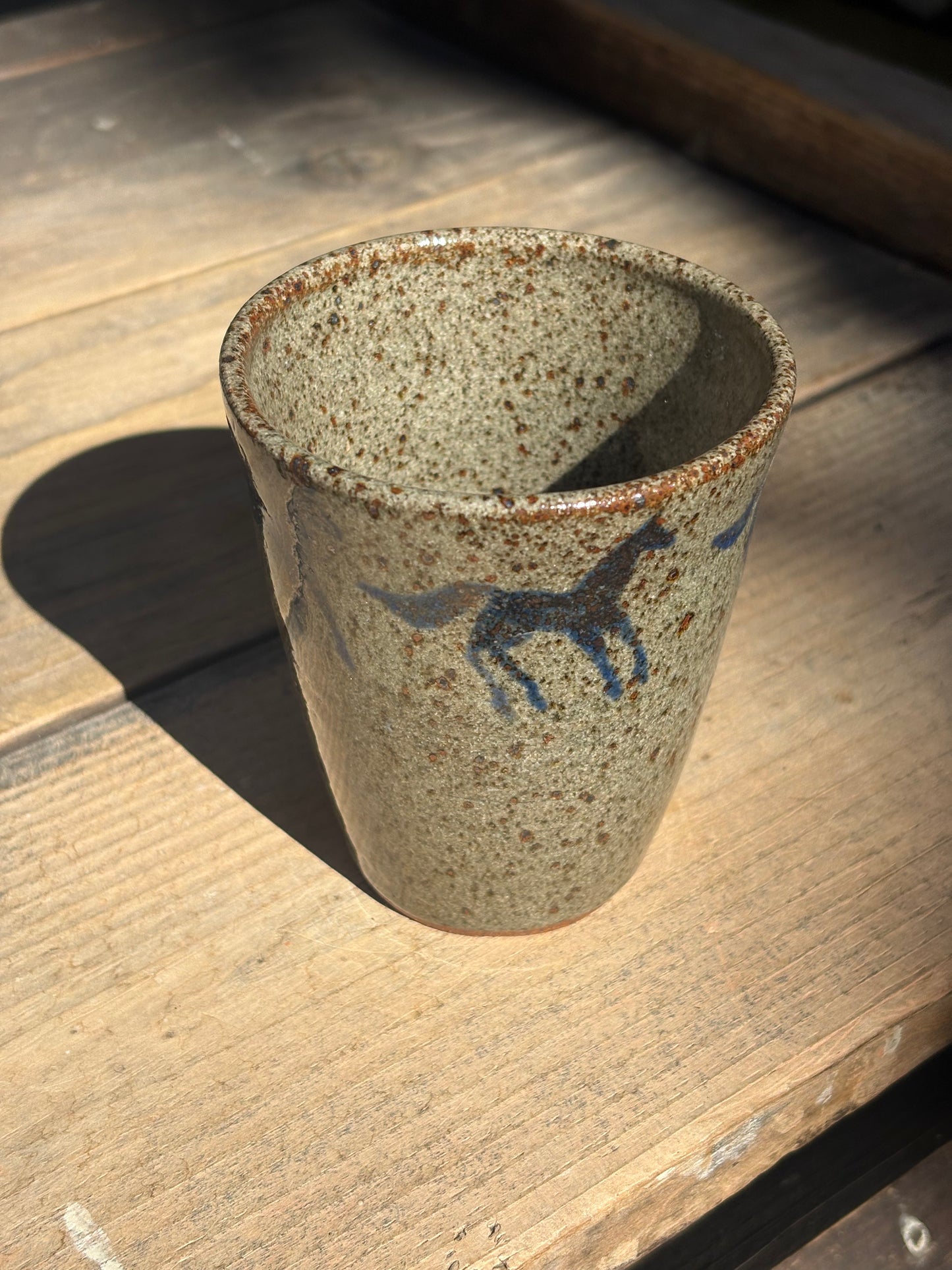 Running Horses cup