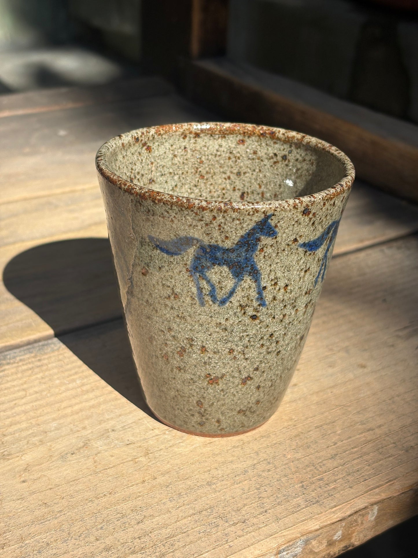 Running Horses cup