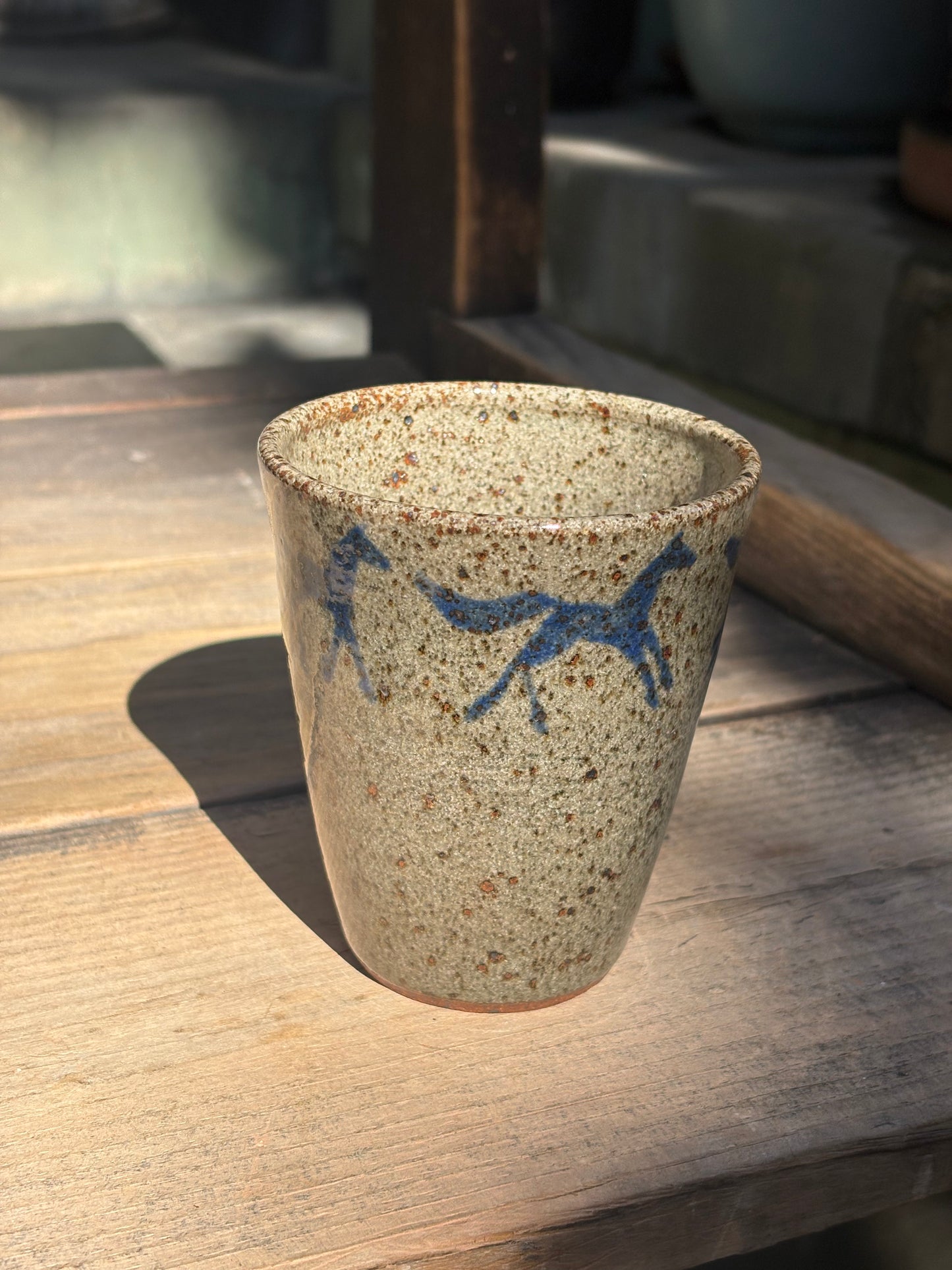 Running Horses cup