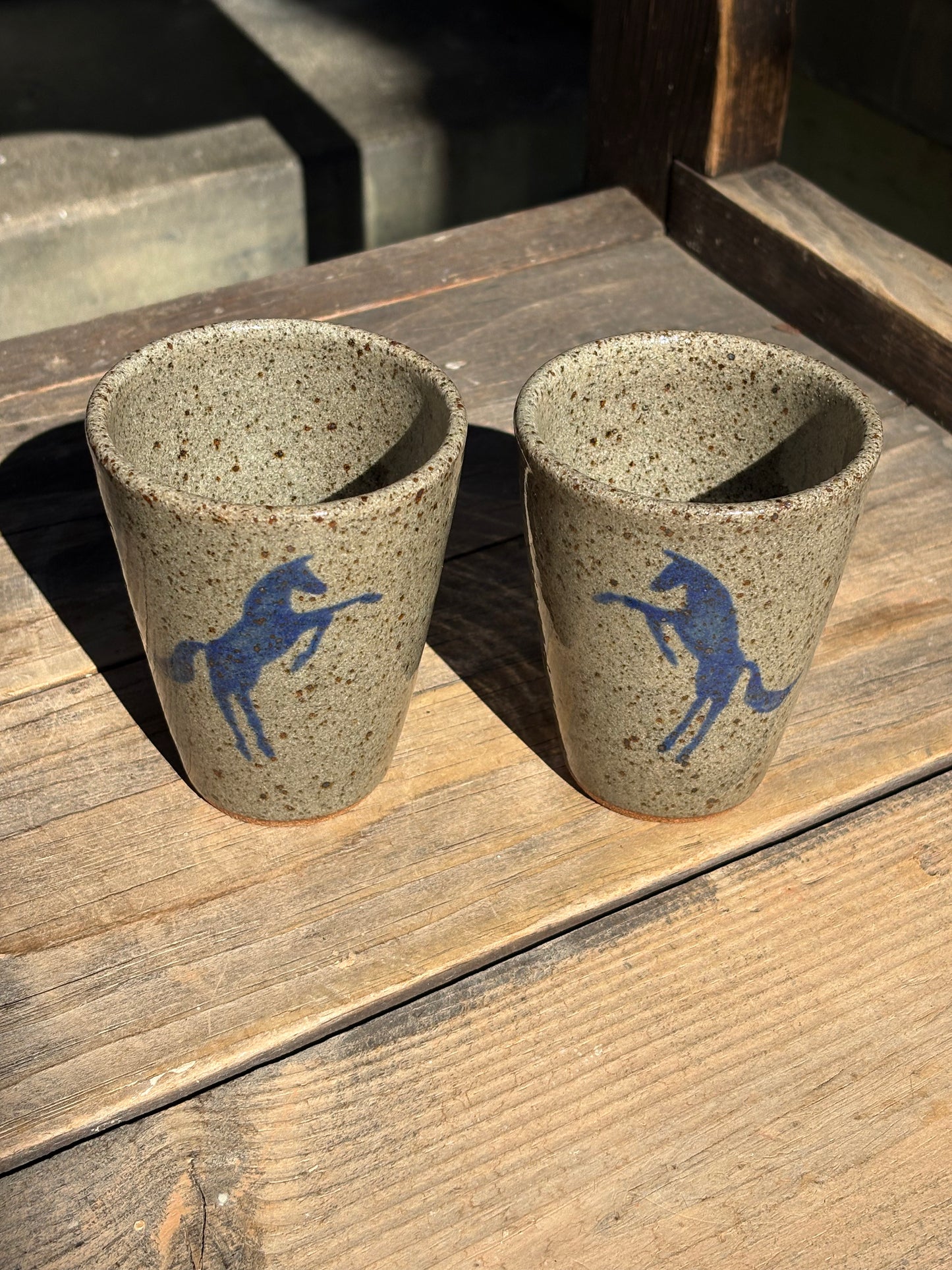 Horse and Star cup set