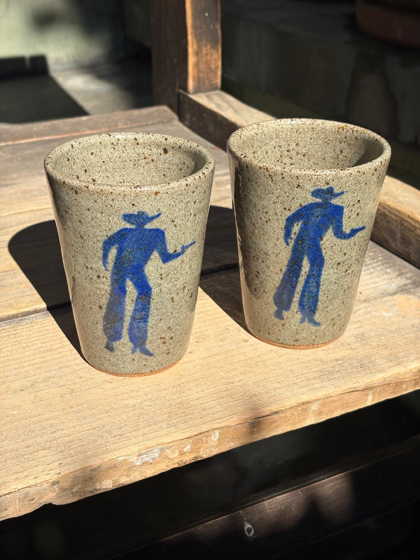 Cowboy Shootout cup set