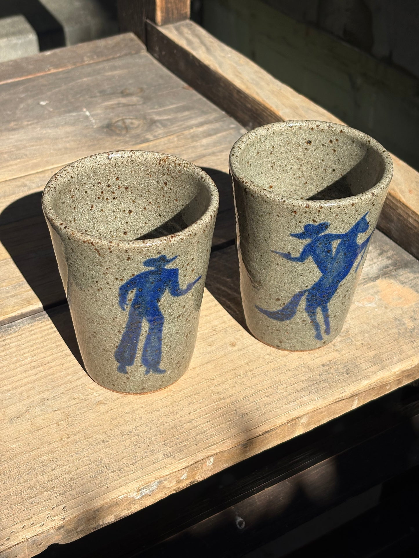 Cowboy Shootout cup set