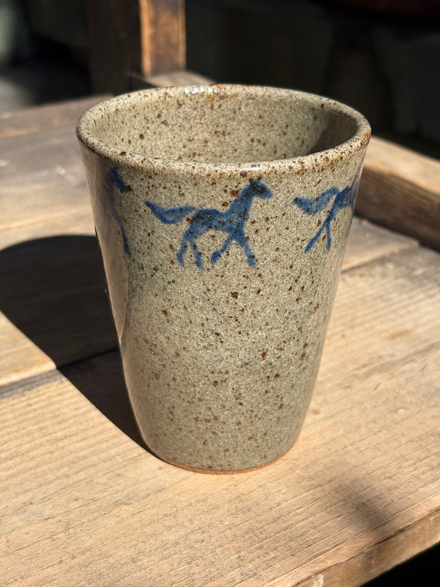Running Horses cup