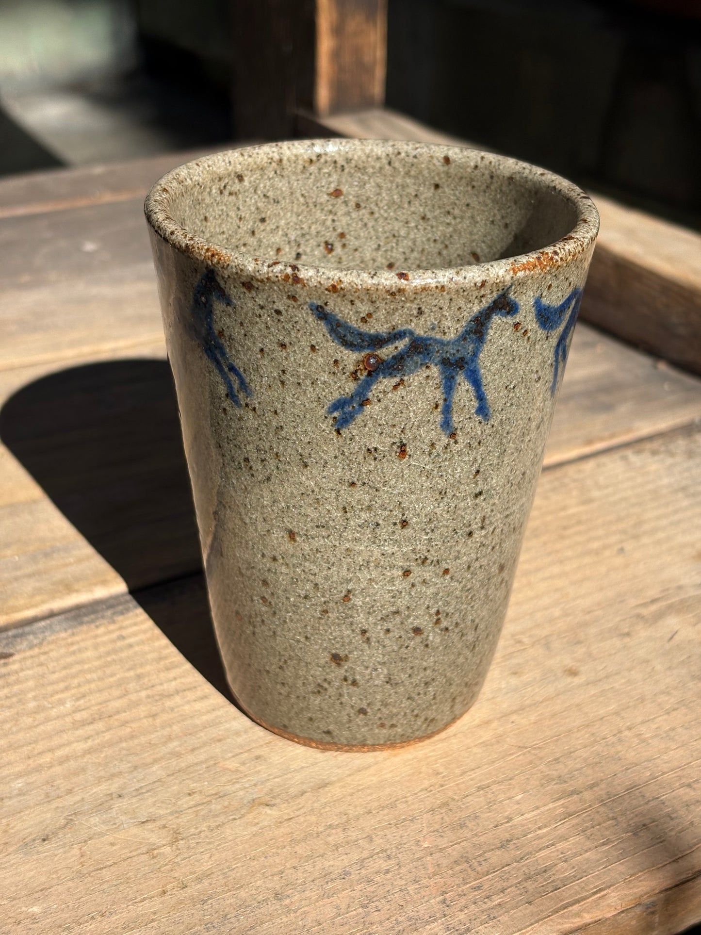 Running Horses cup