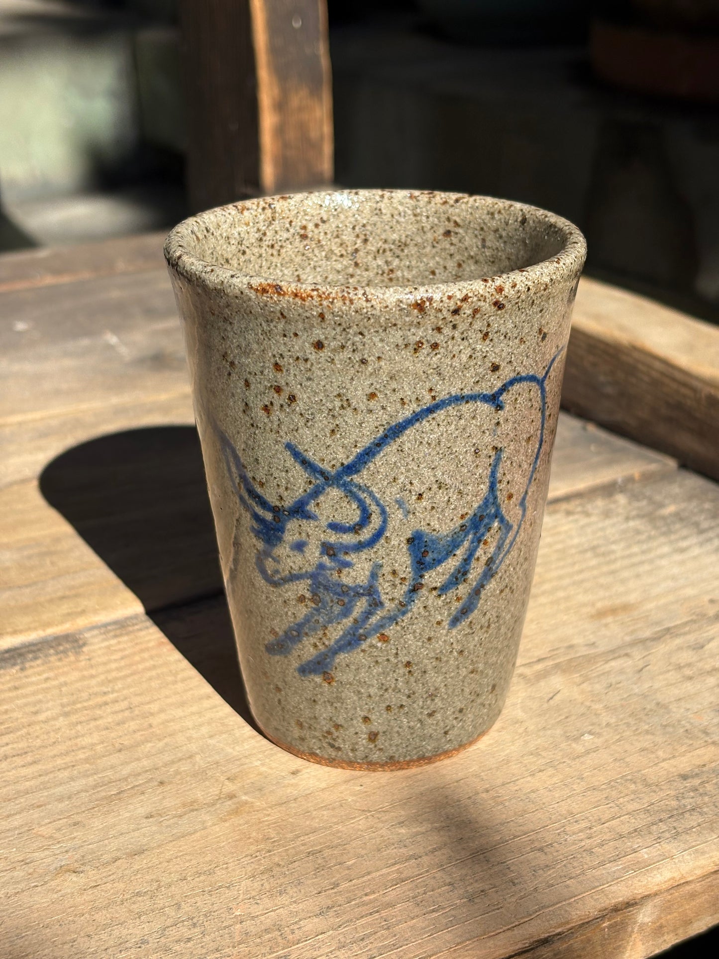 Bull and Cactus cup