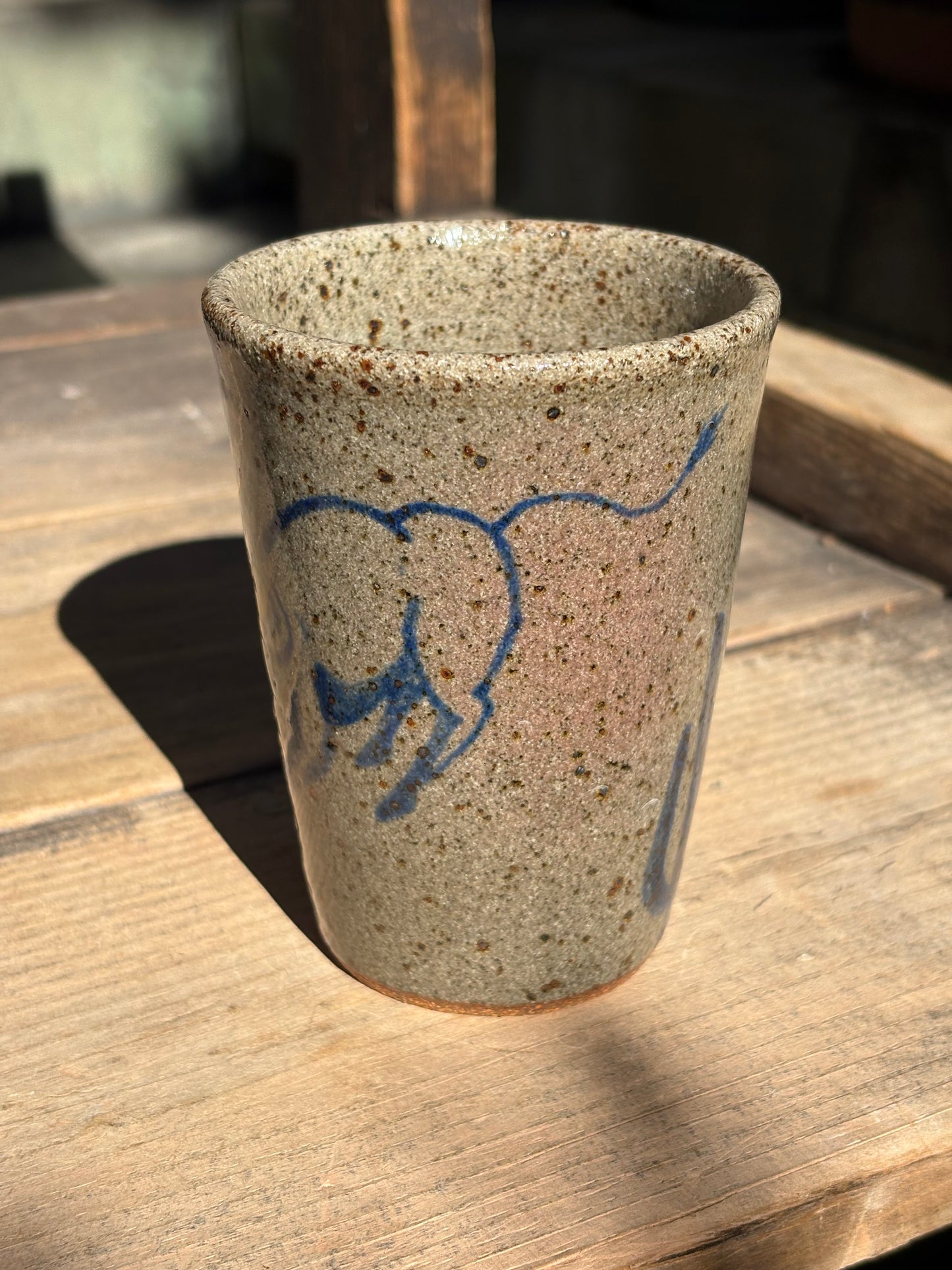 Bull and Cactus cup