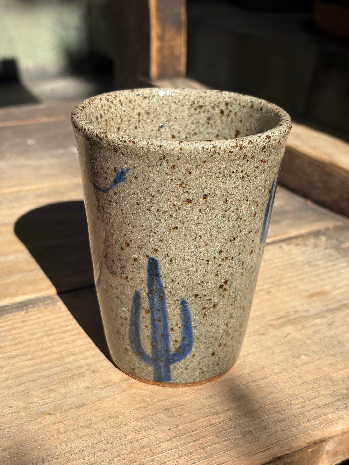 Bull and Cactus cup