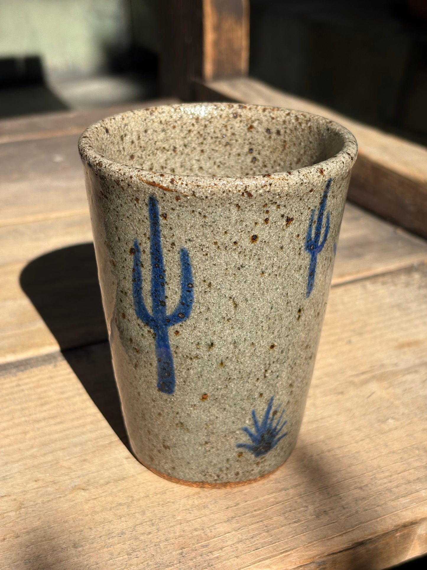 Bull and Cactus cup