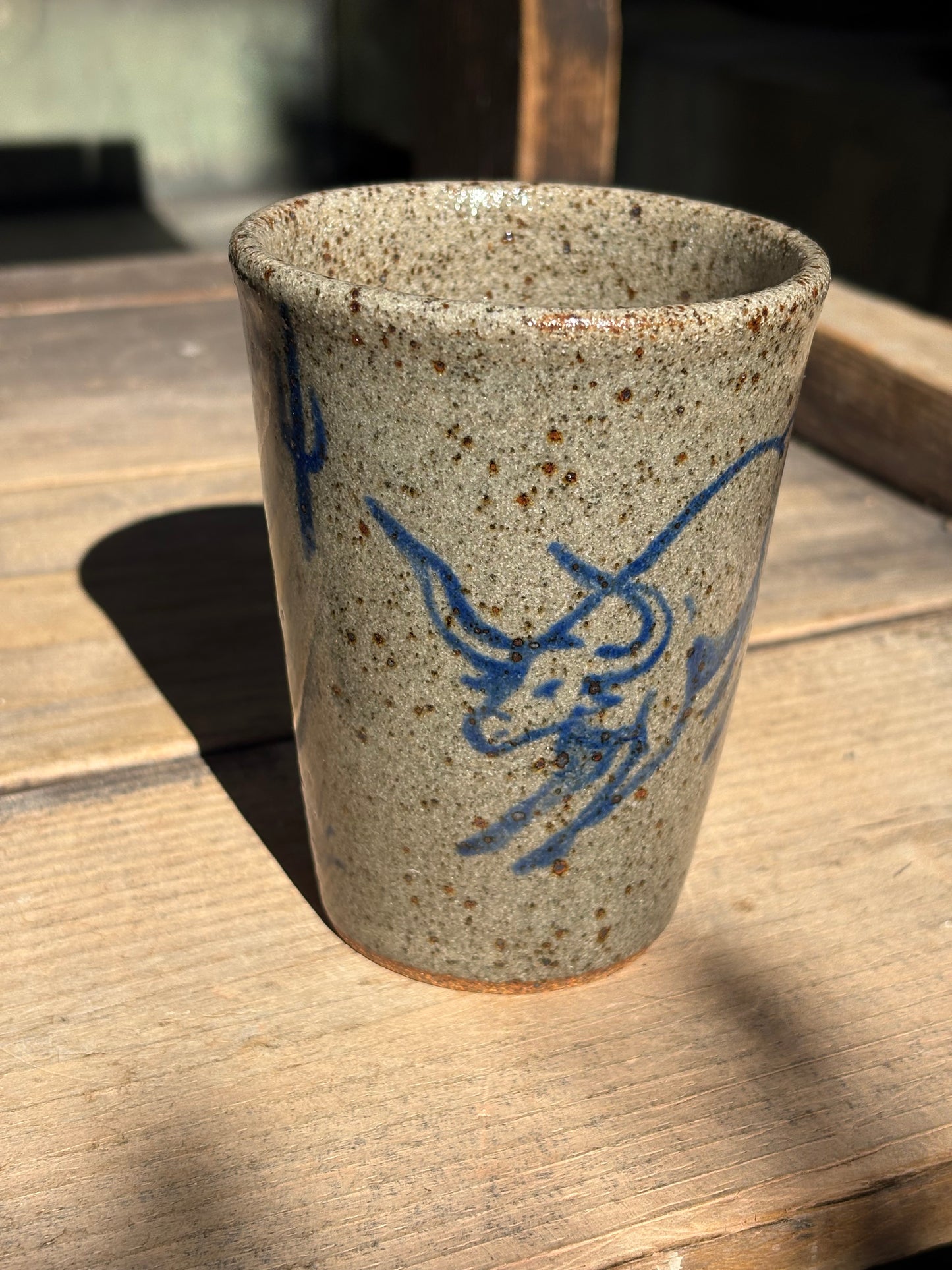 Bull and Cactus cup