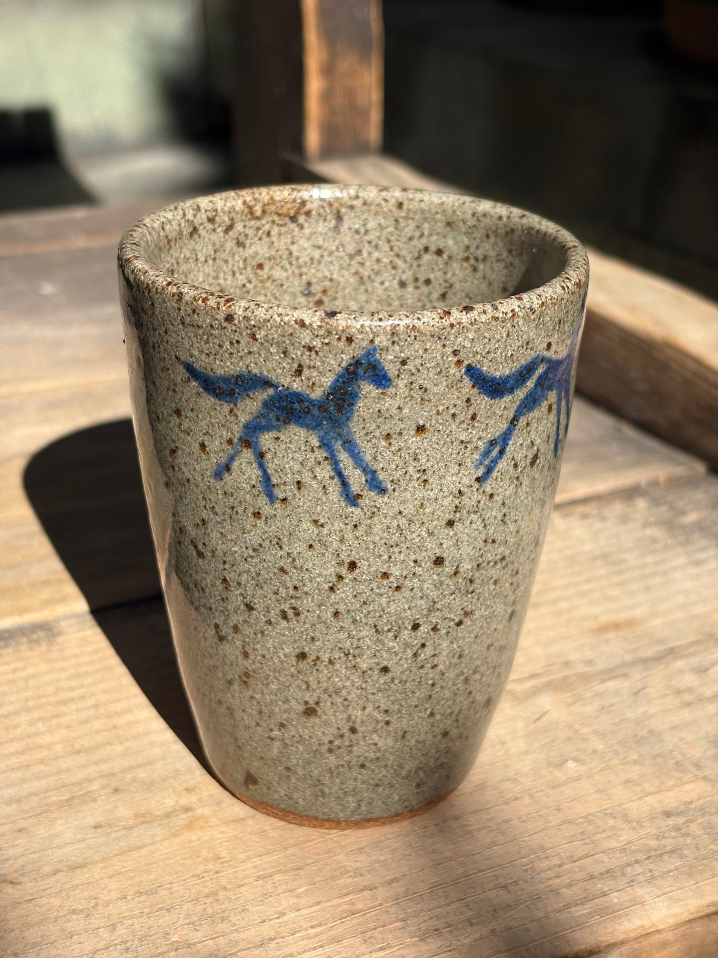 Running Horses cup