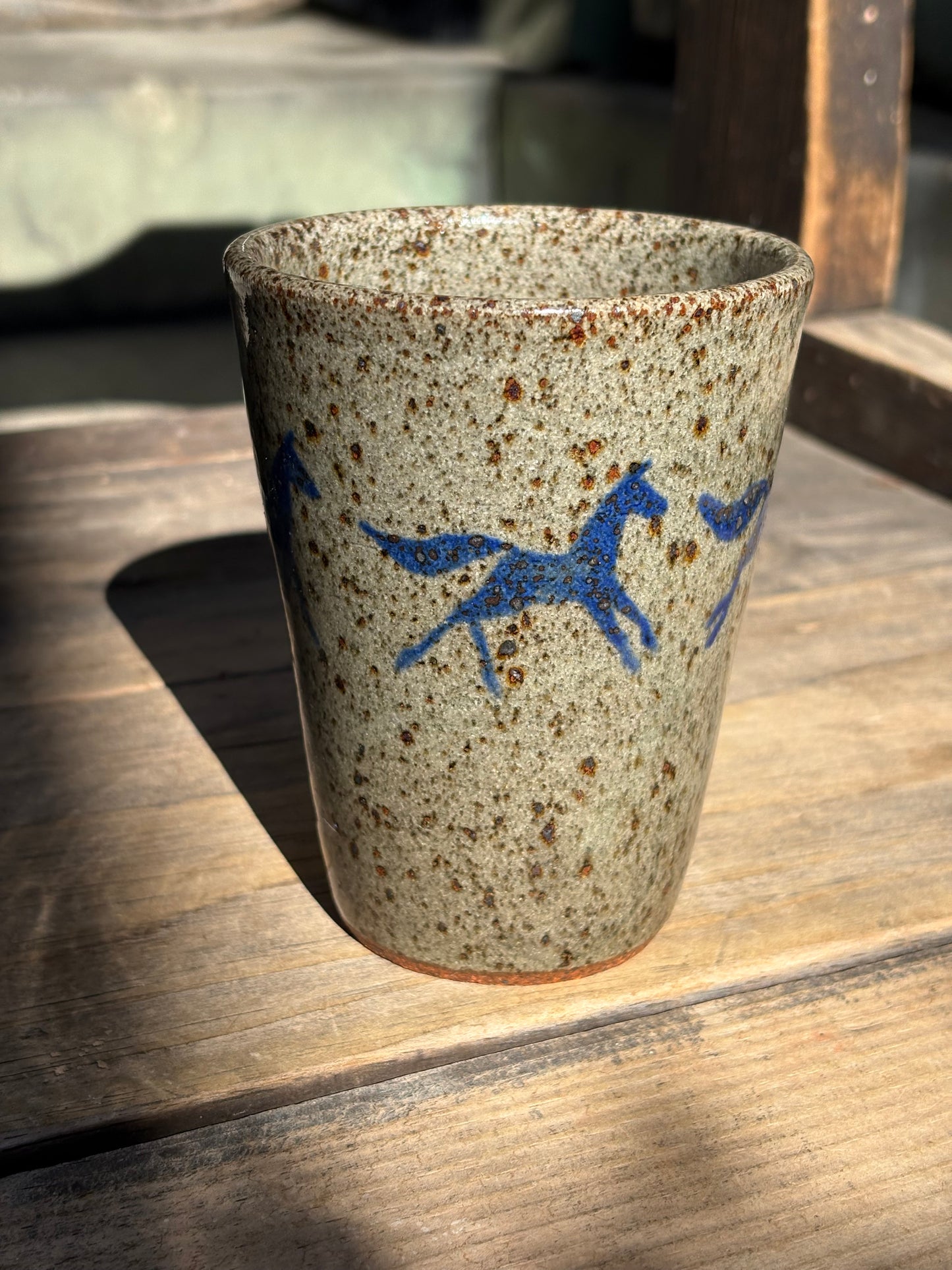 Running Horses mug