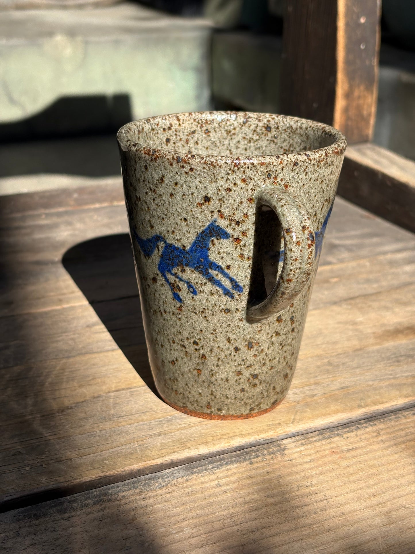 Running Horses mug