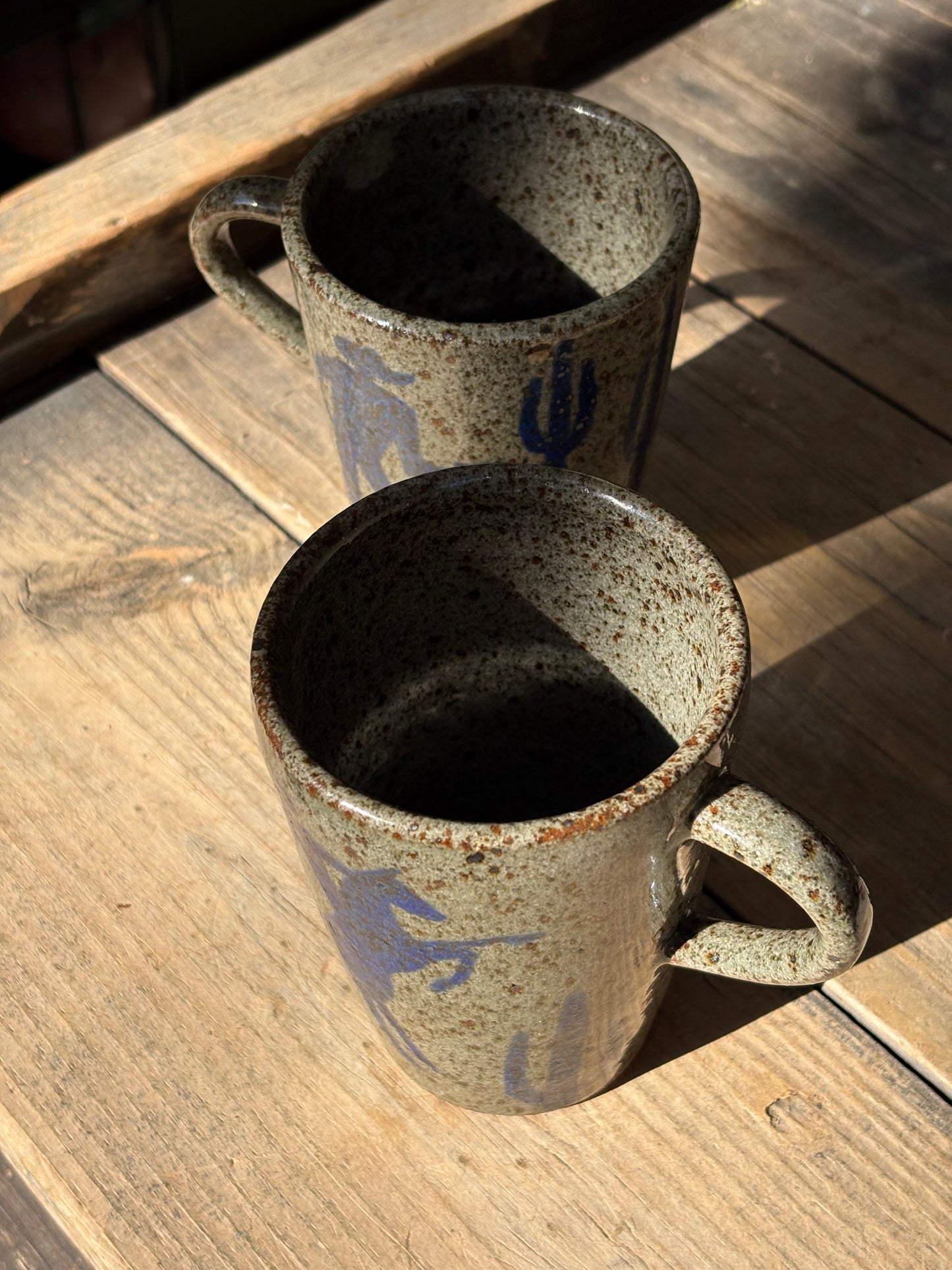 Cowboy Shootout mug set