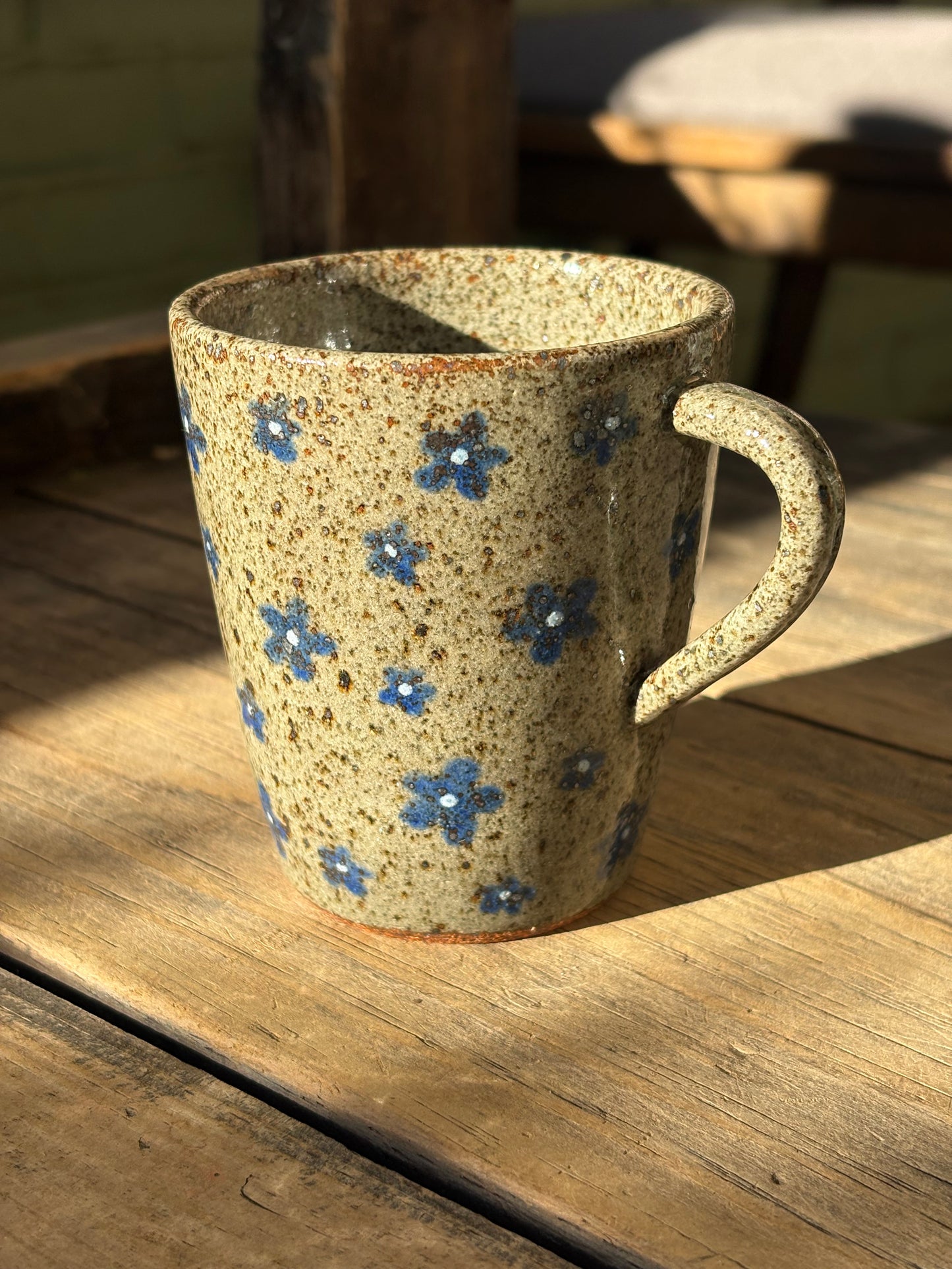 Blue Flowers mug