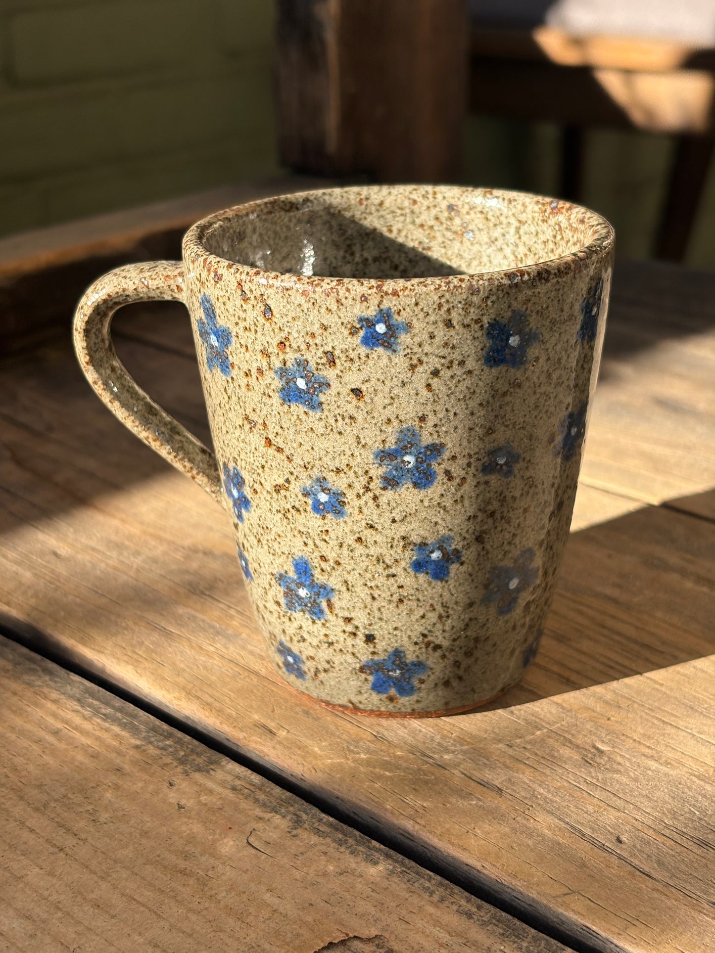 Blue Flowers mug