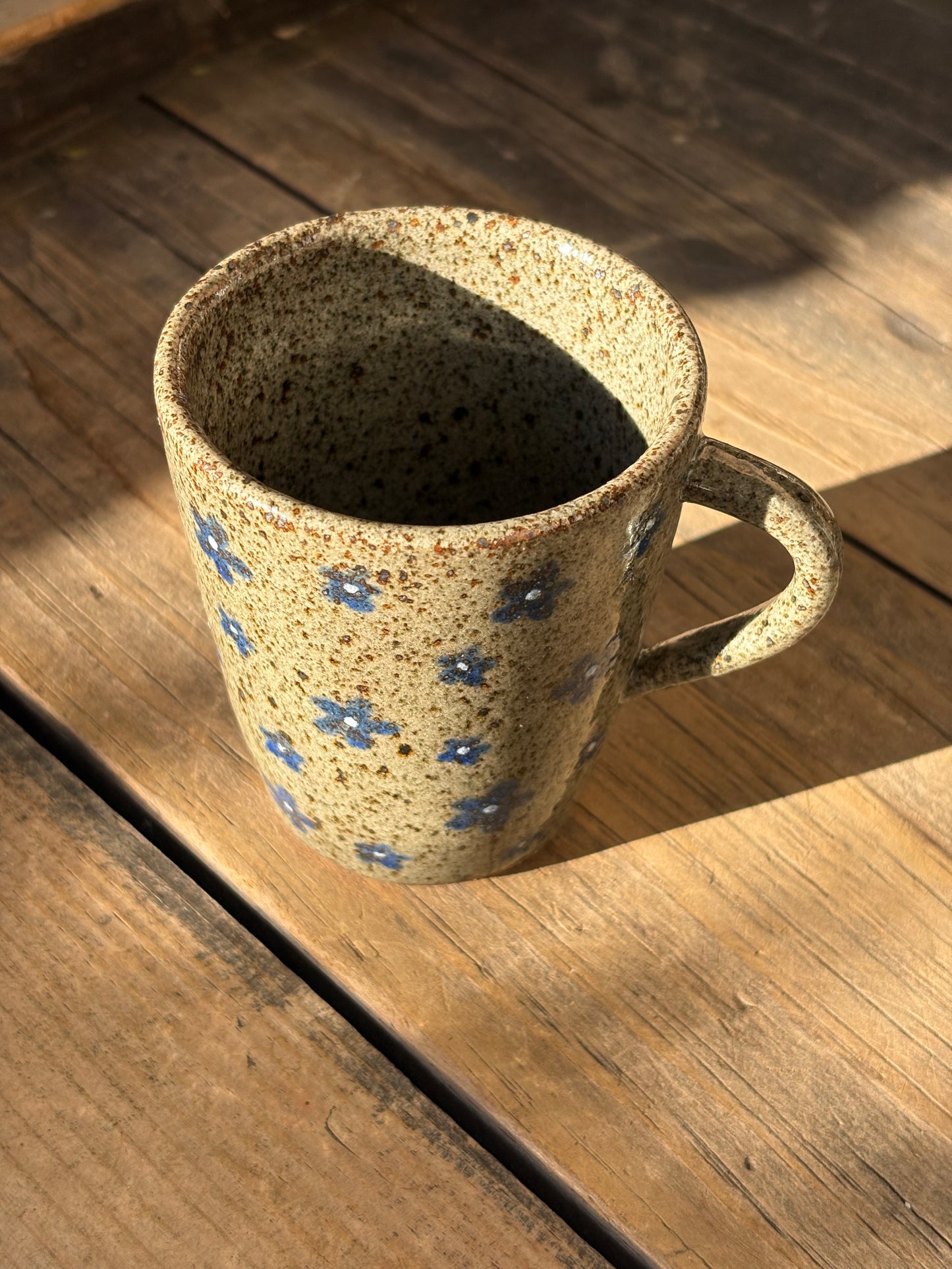 Blue Flowers mug
