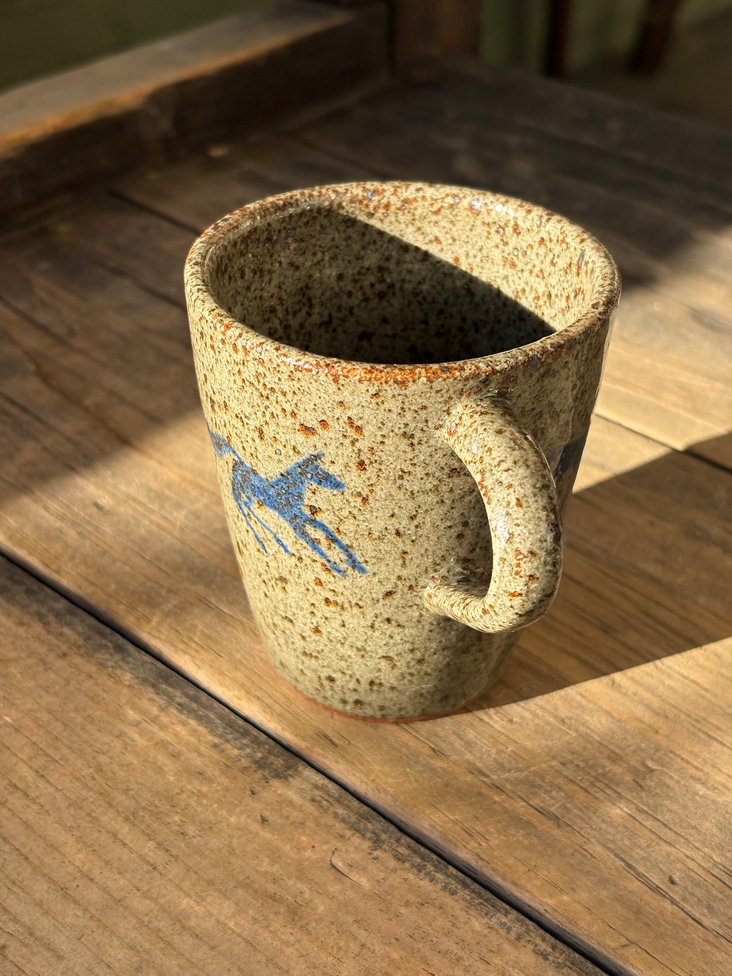 Running Horses mug