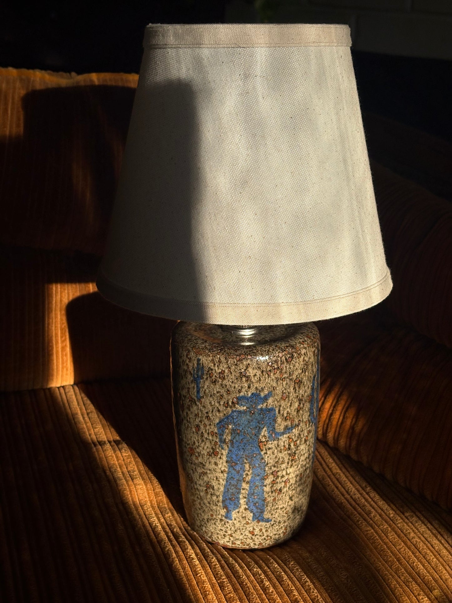 Cowboy Shootout lamp