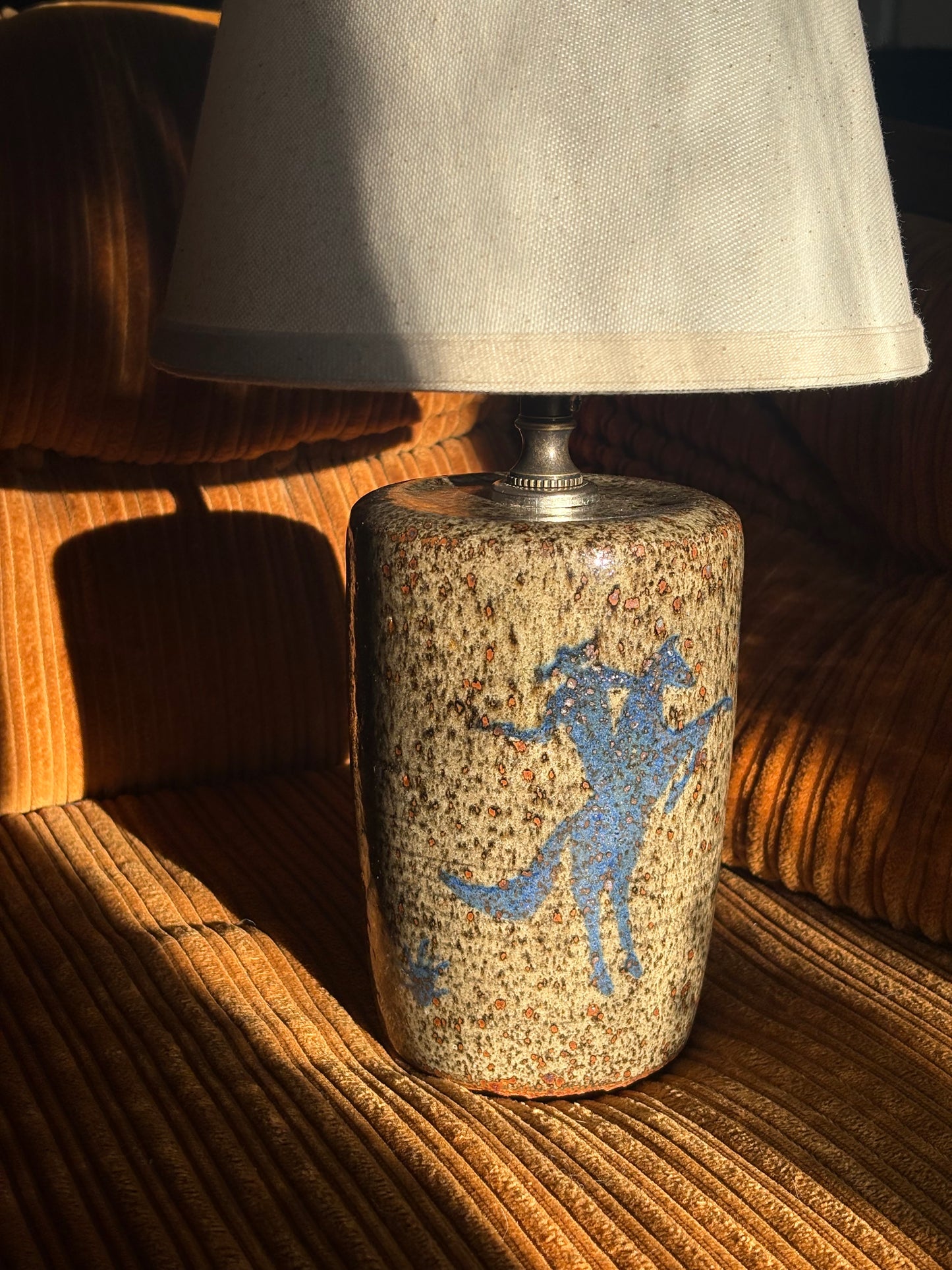 Cowboy Shootout lamp