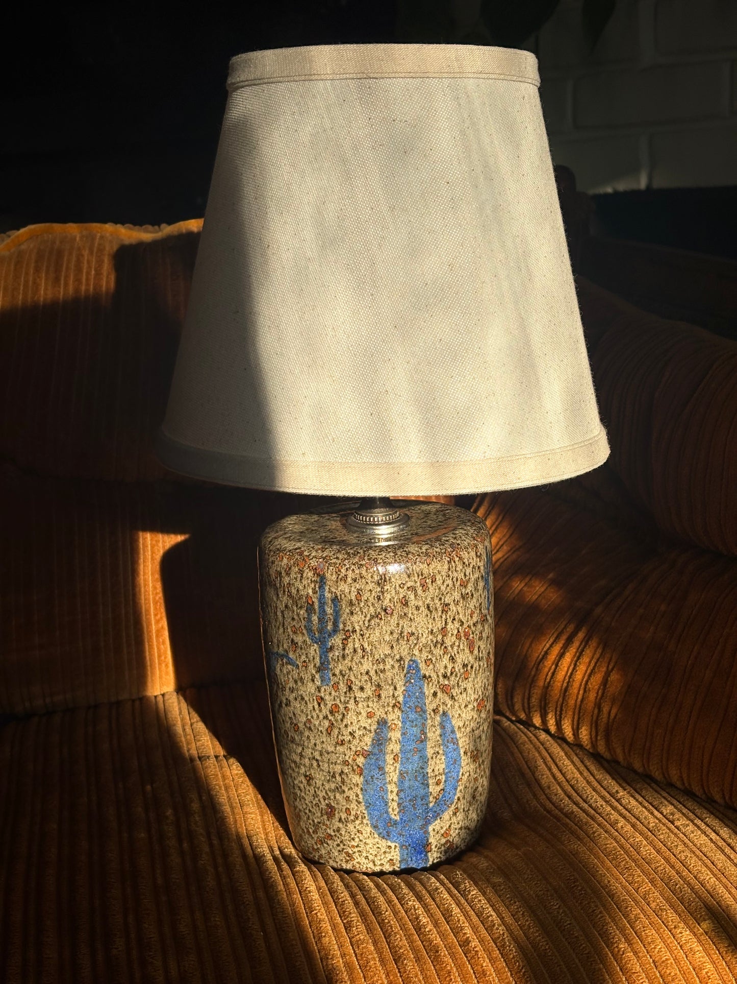 Cowboy Shootout lamp