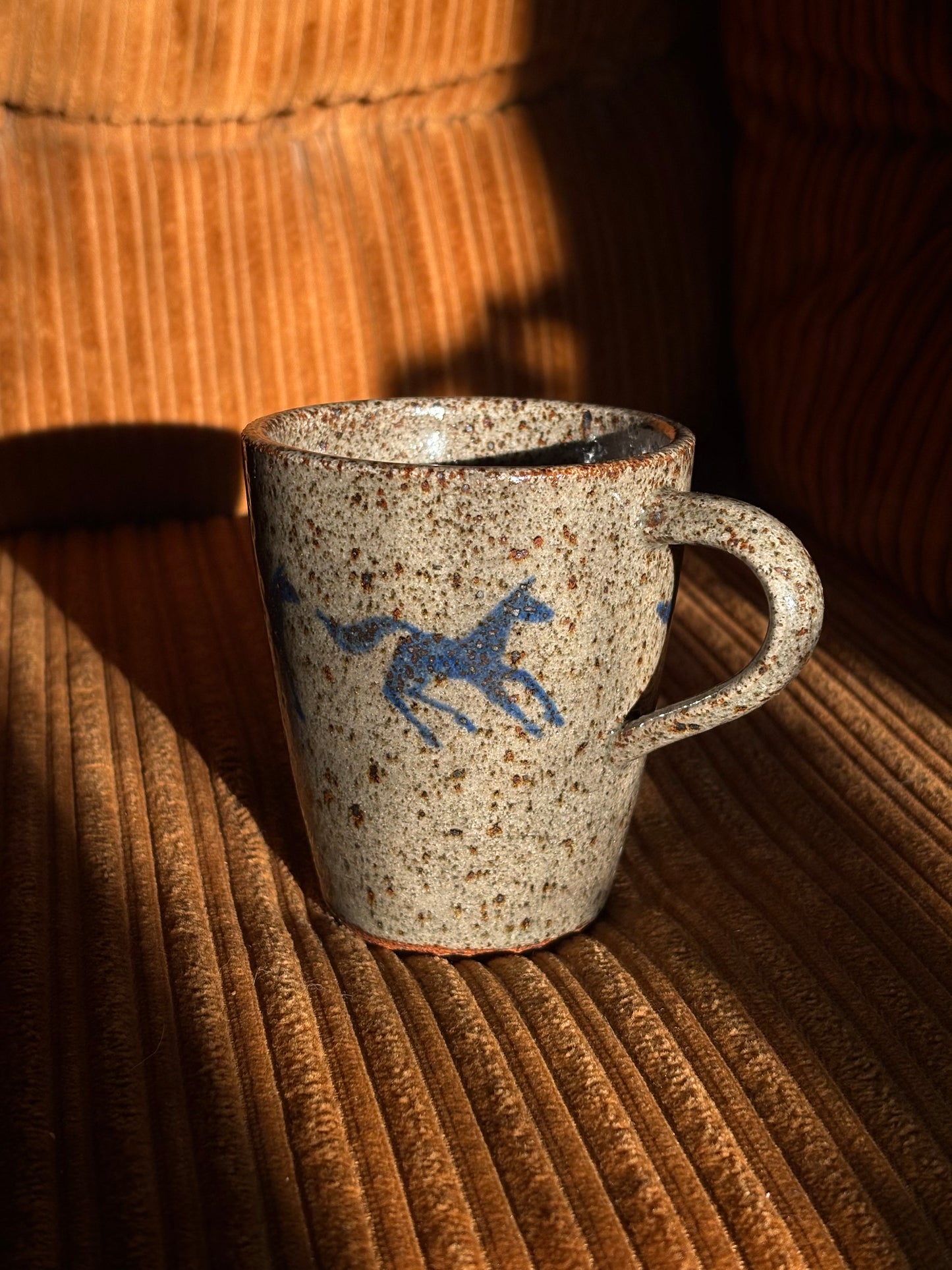 Running Horses mug