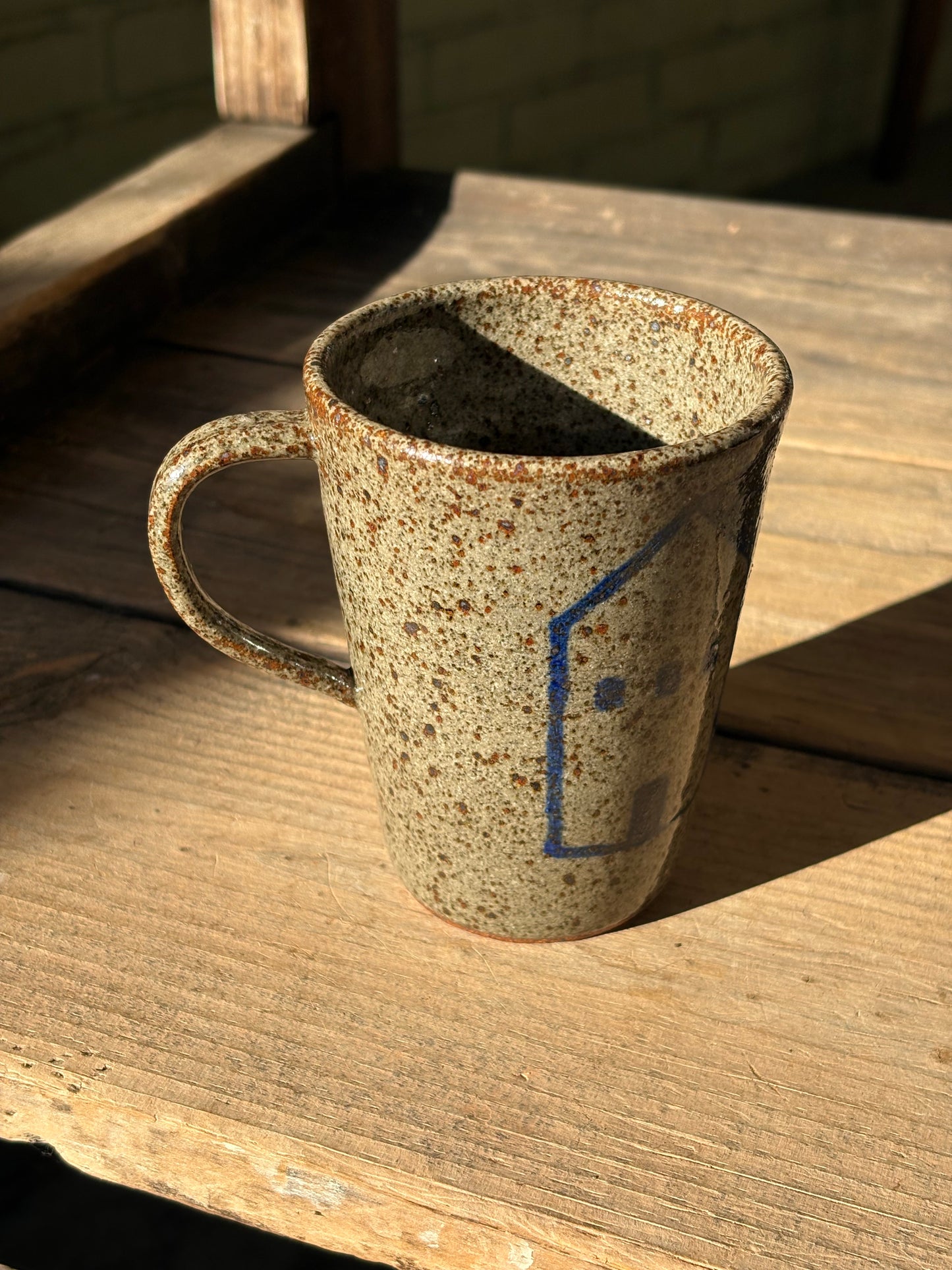 House with Three Trees mug