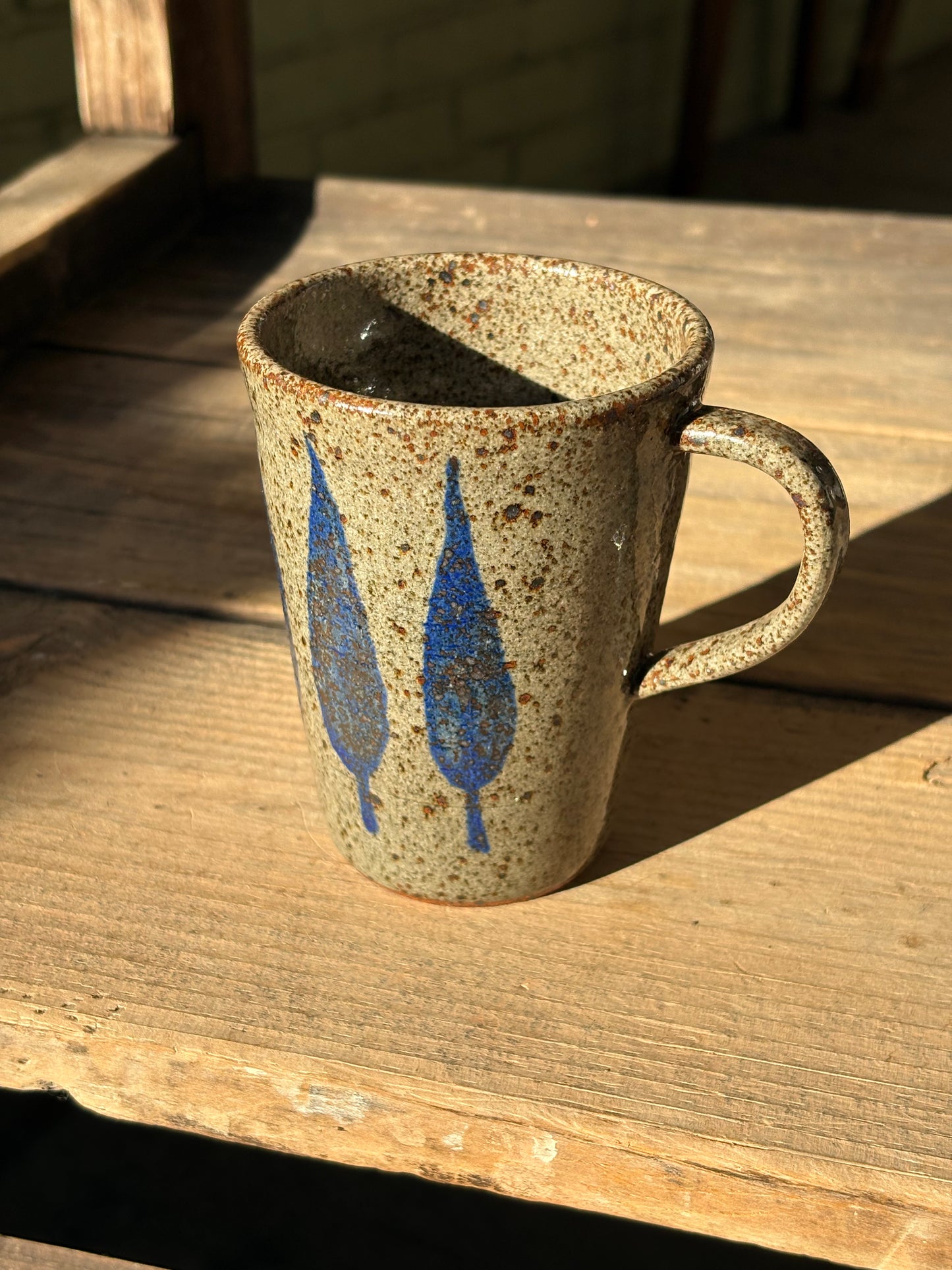 House with Three Trees mug