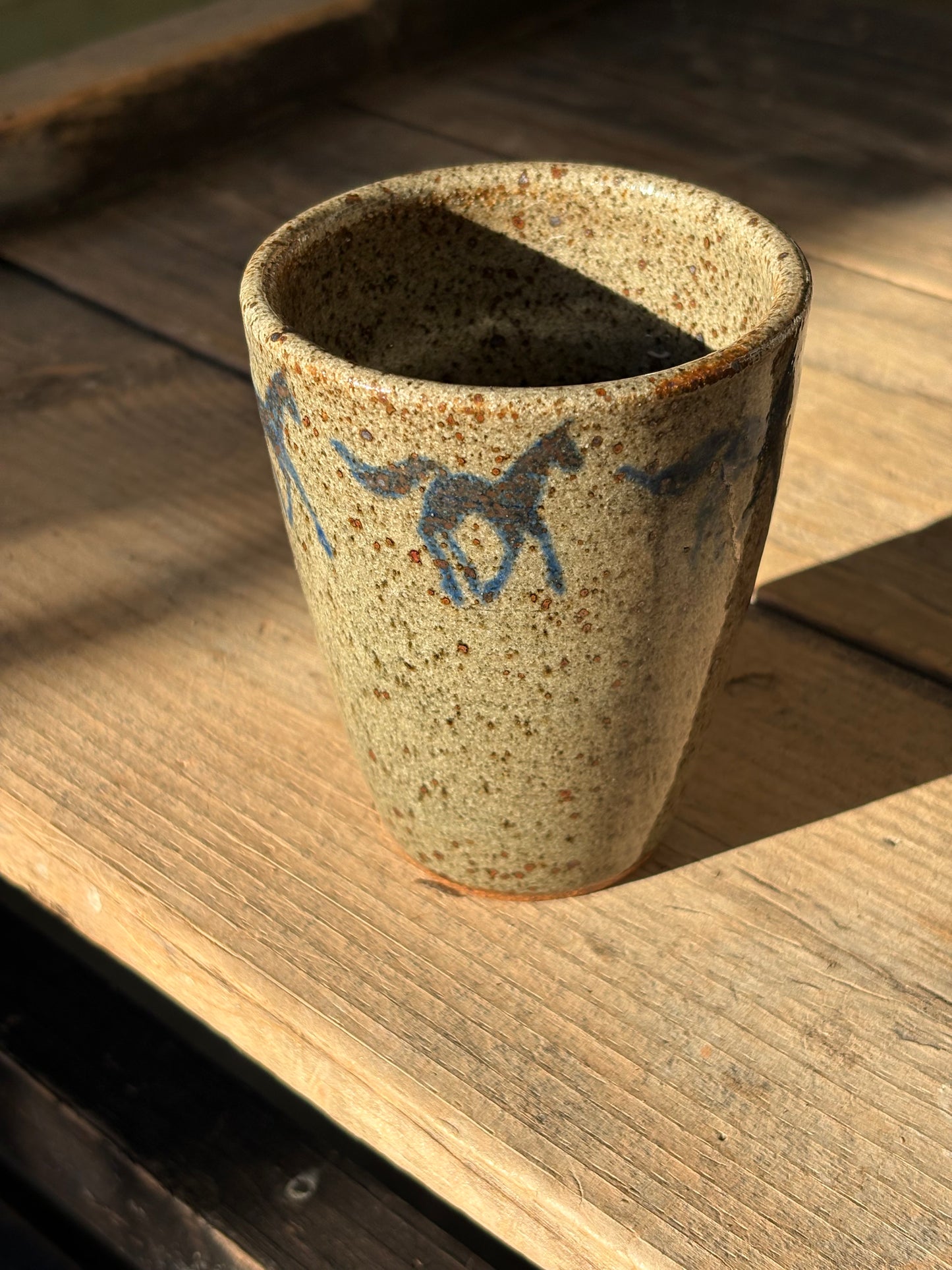 Running Horses cup