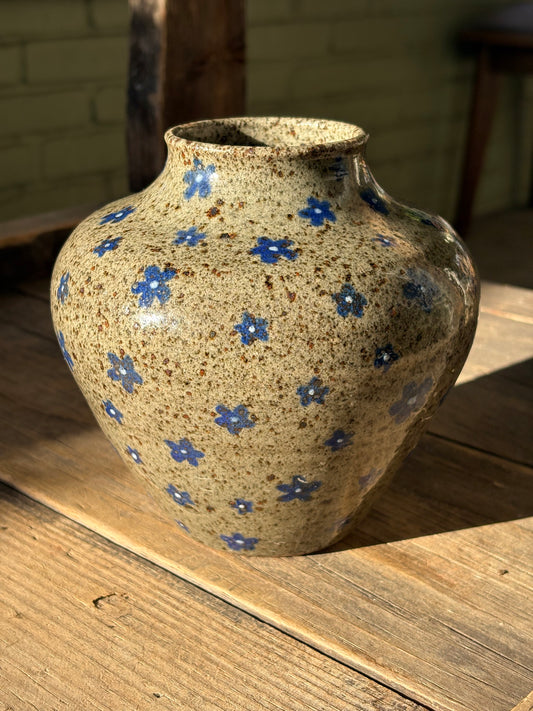 Blue Flowers vase