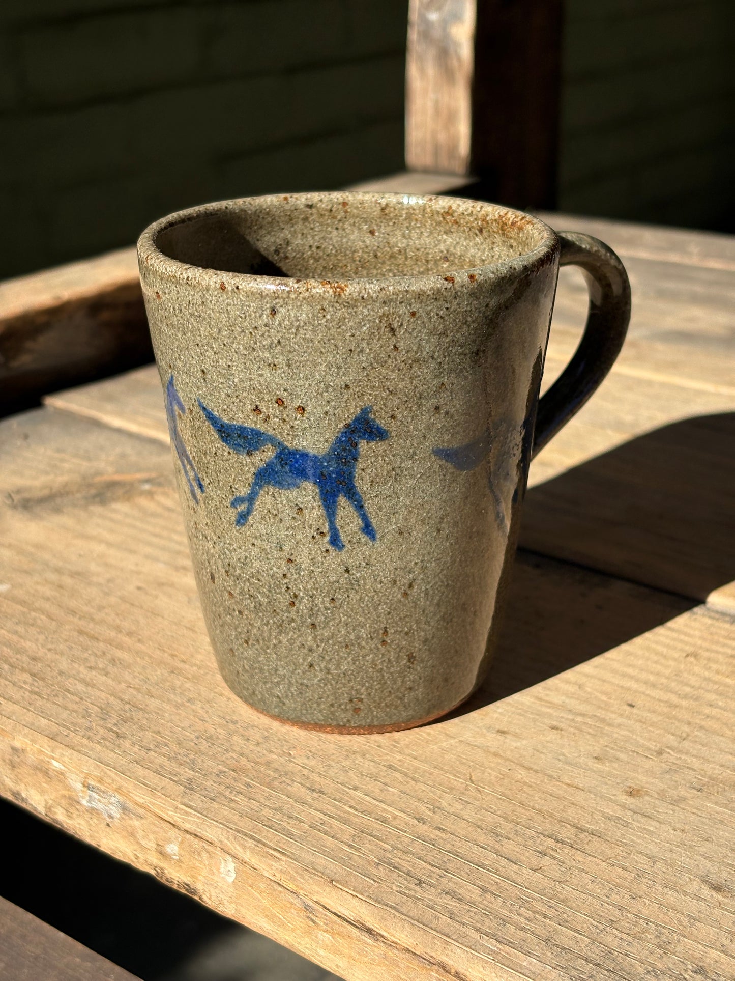 Running Horses mug