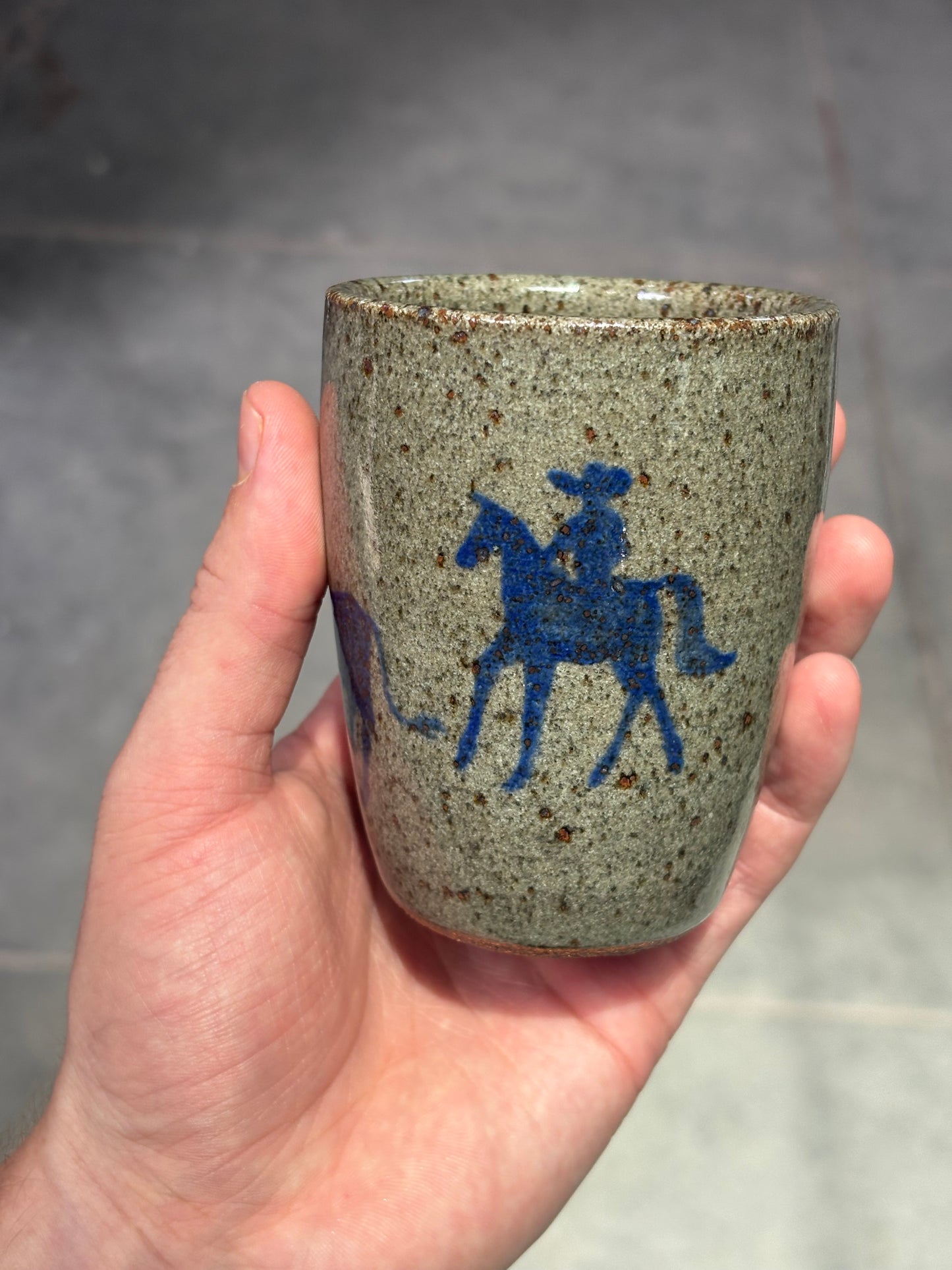 Rancher and Bull cup