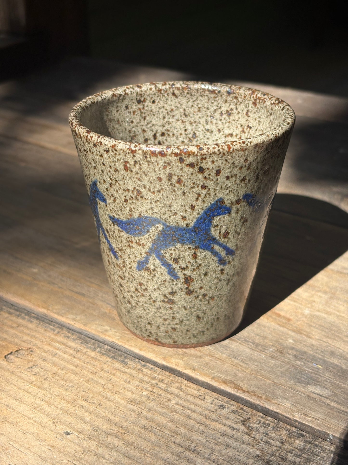 Running Horses mug set