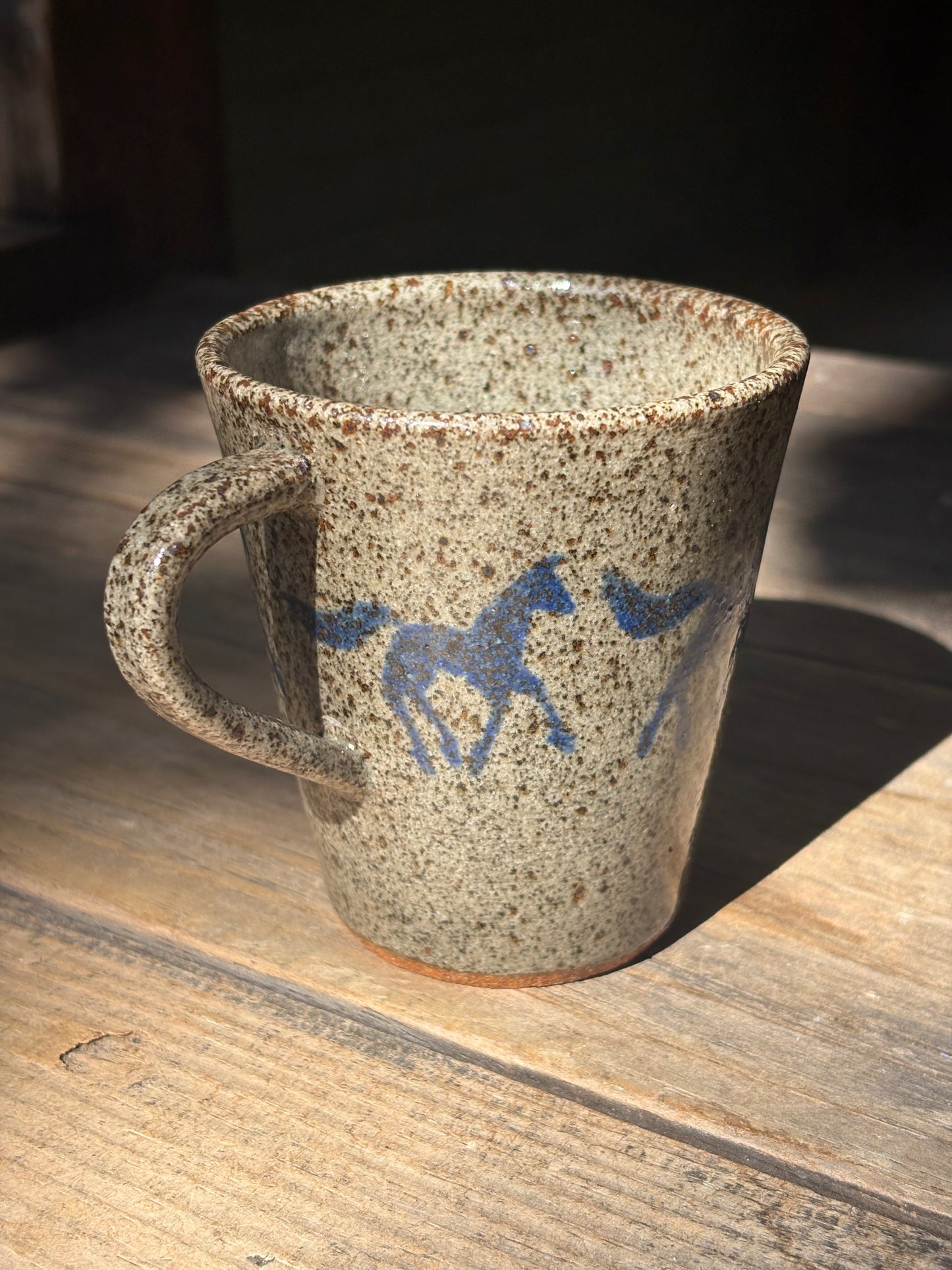 Running Horses mug set
