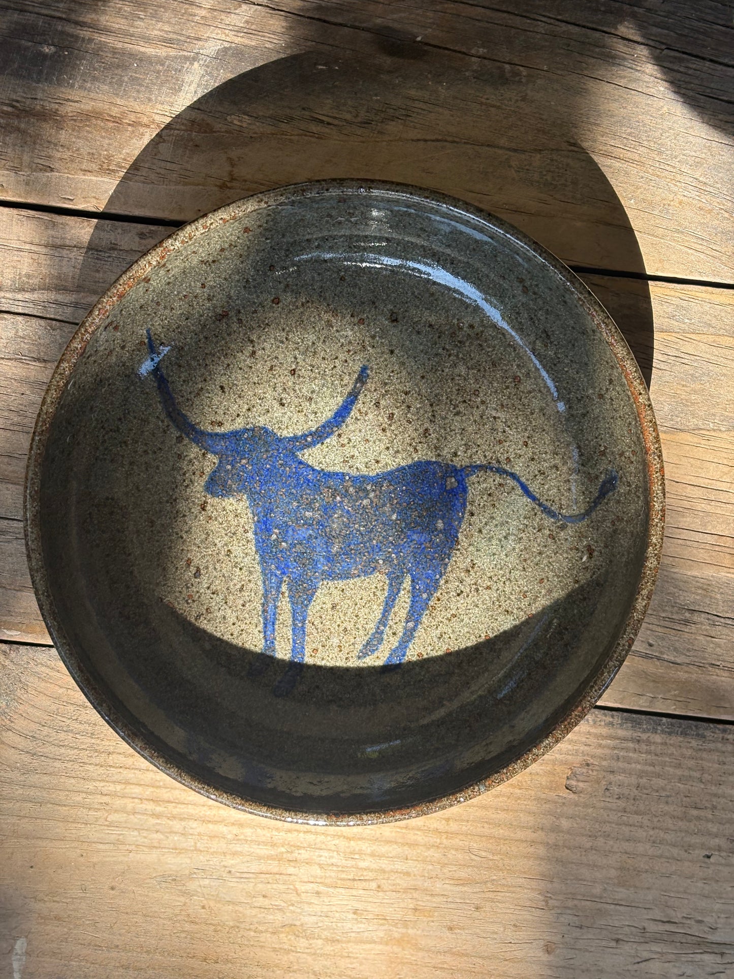 Bull and Barbed Wire bowl