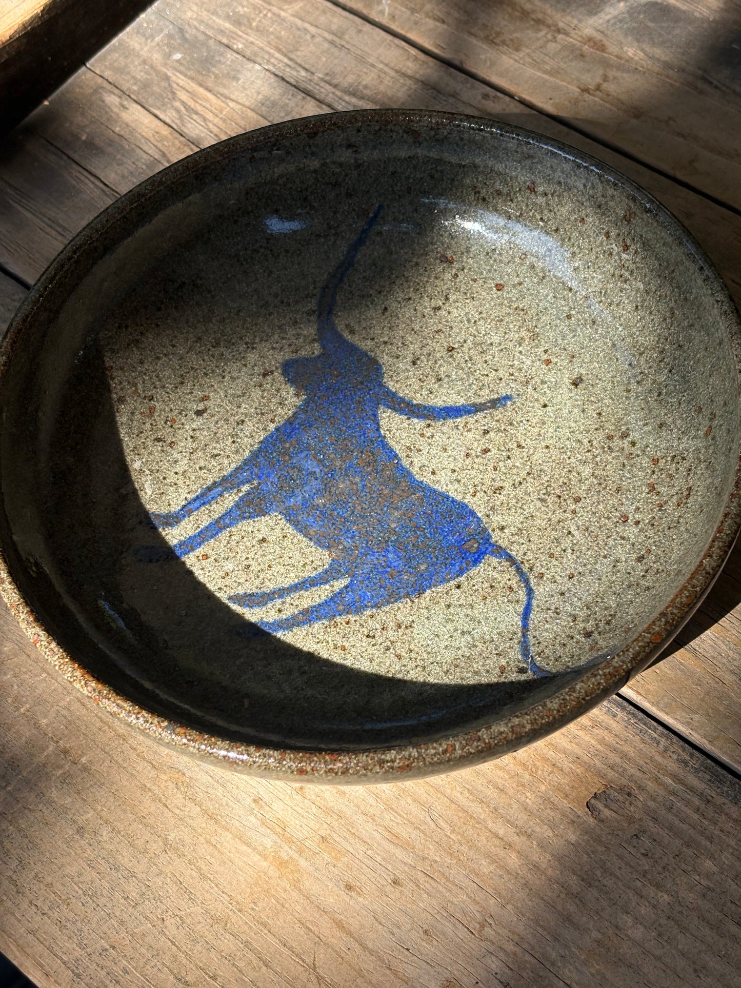 Bull and Barbed Wire bowl