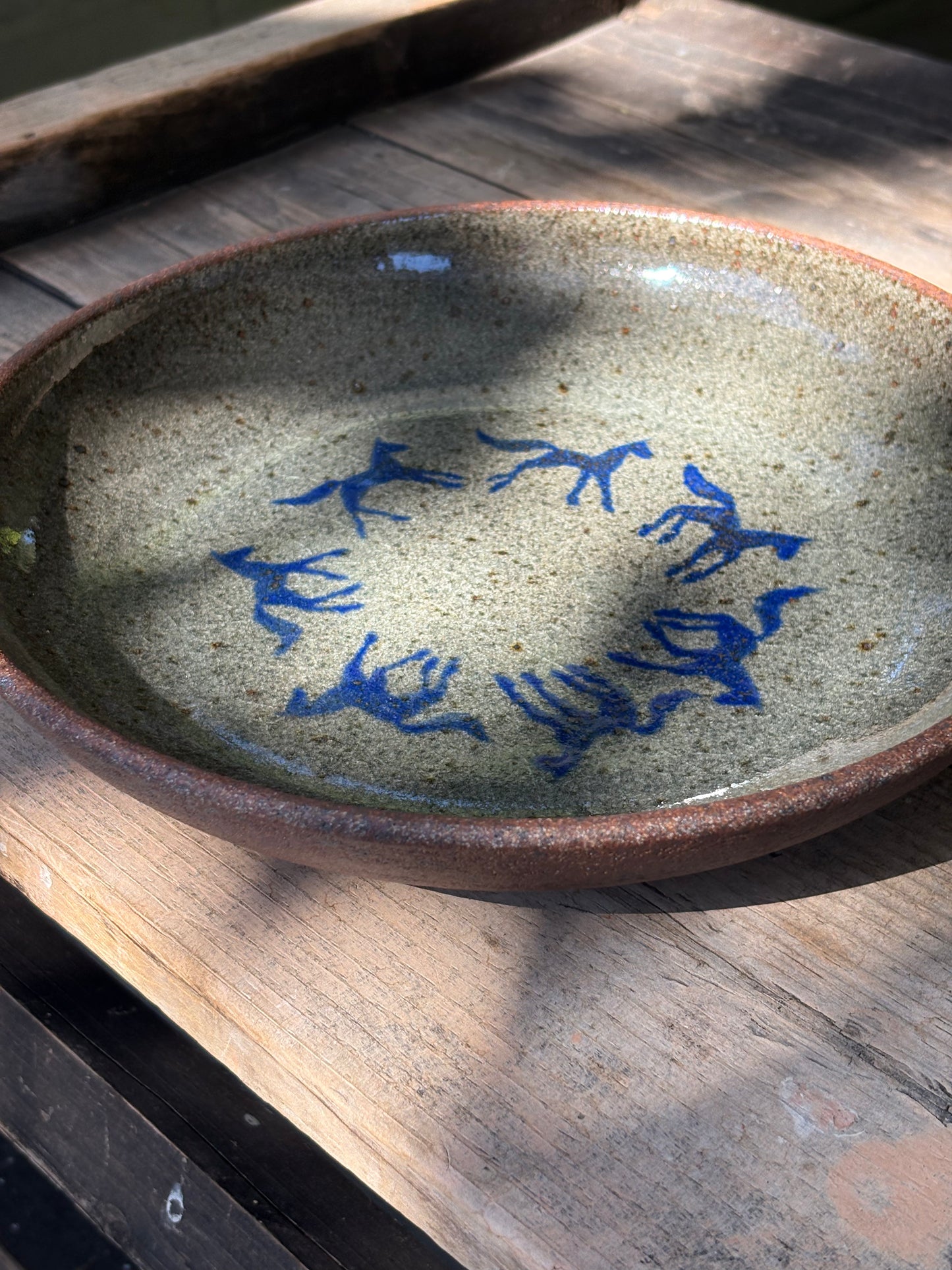 Running Horses bowl