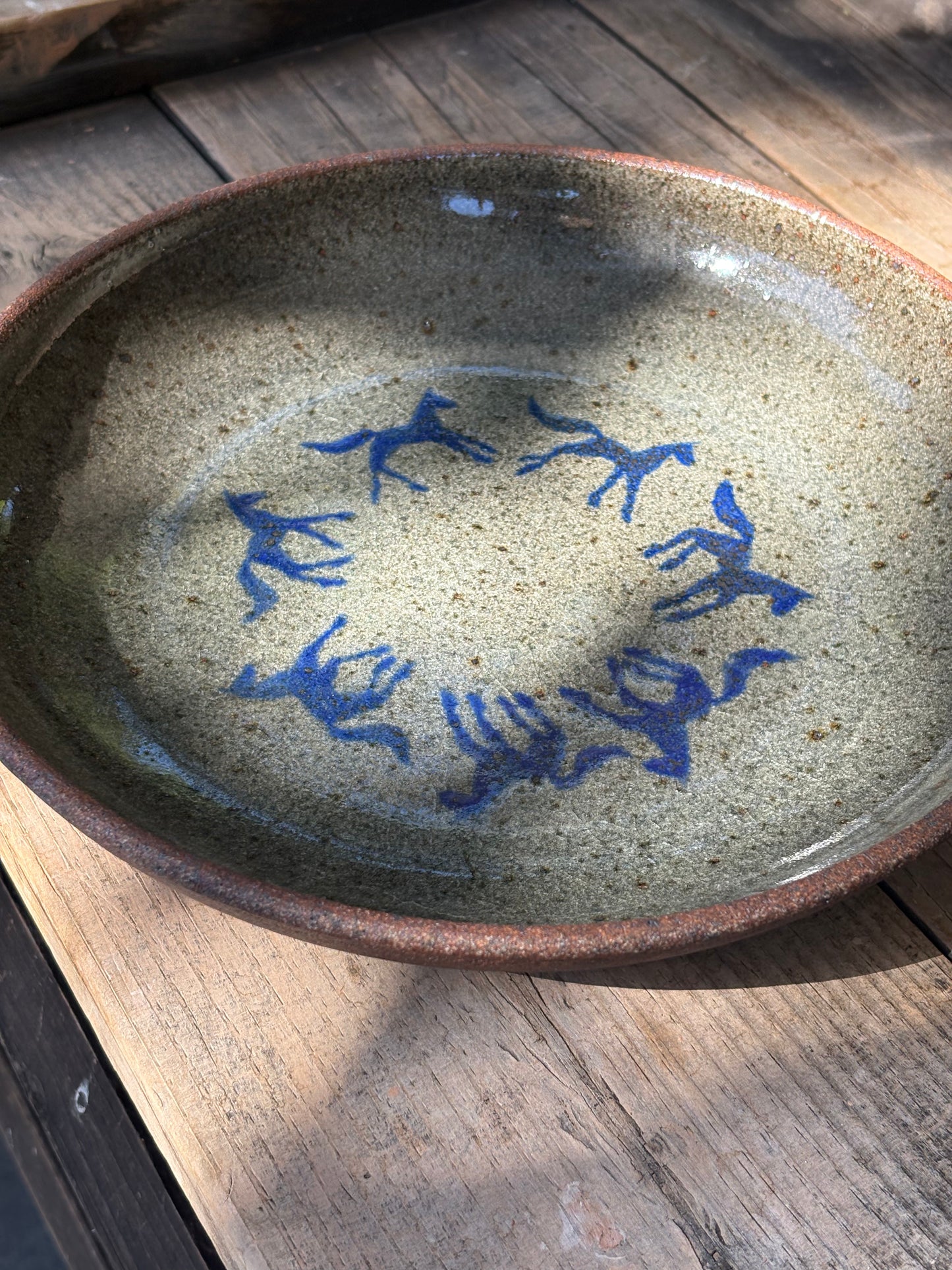 Running Horses bowl