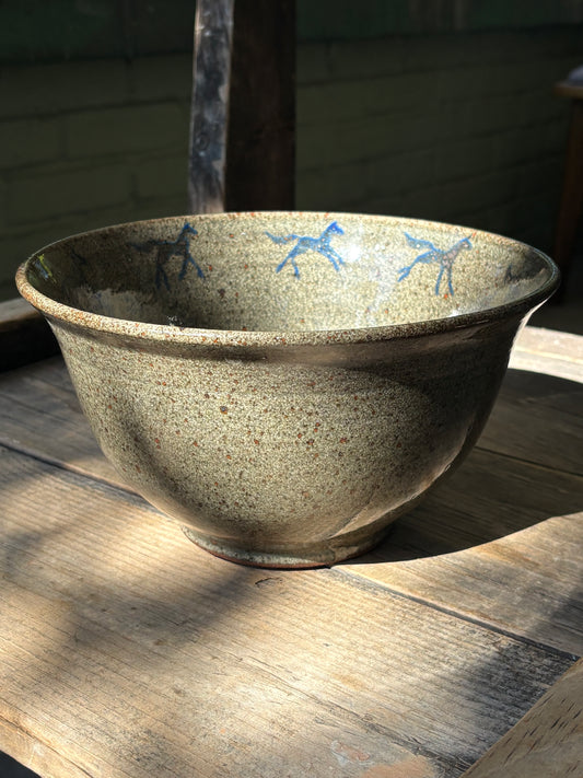 Running Horses bowl