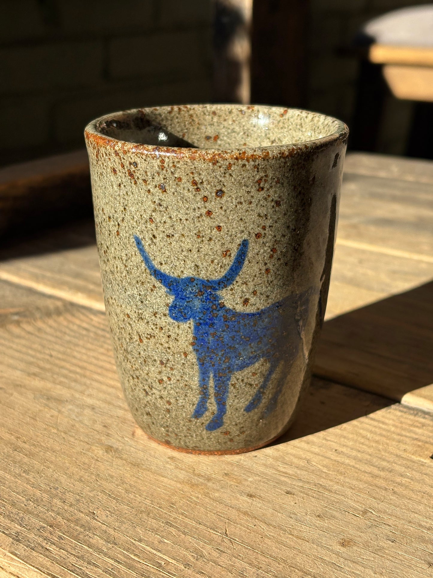 Rancher and Bull cup