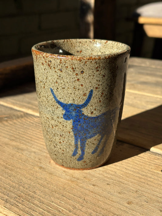 Rancher and Bull cup