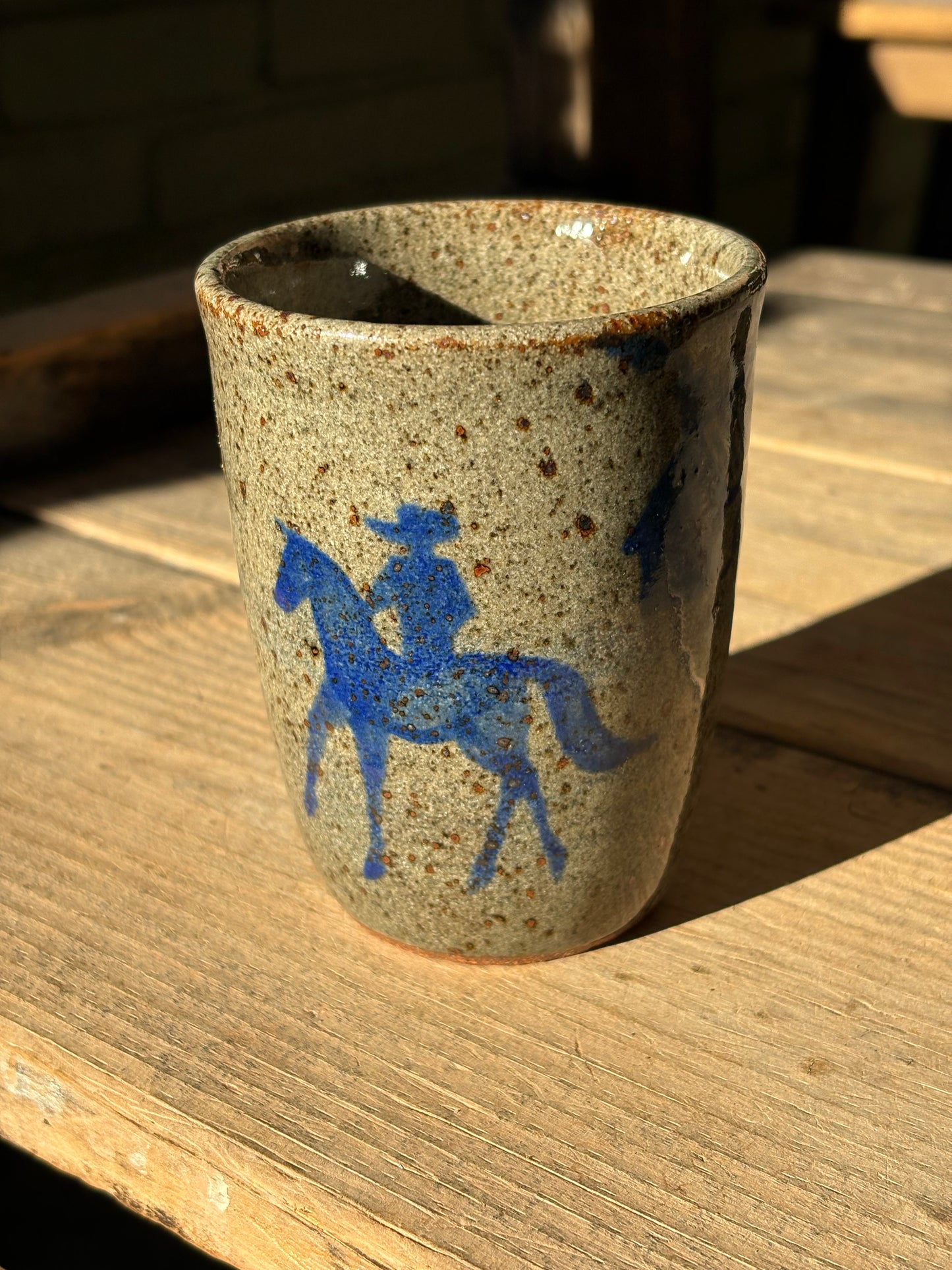 Rancher and Bull cup