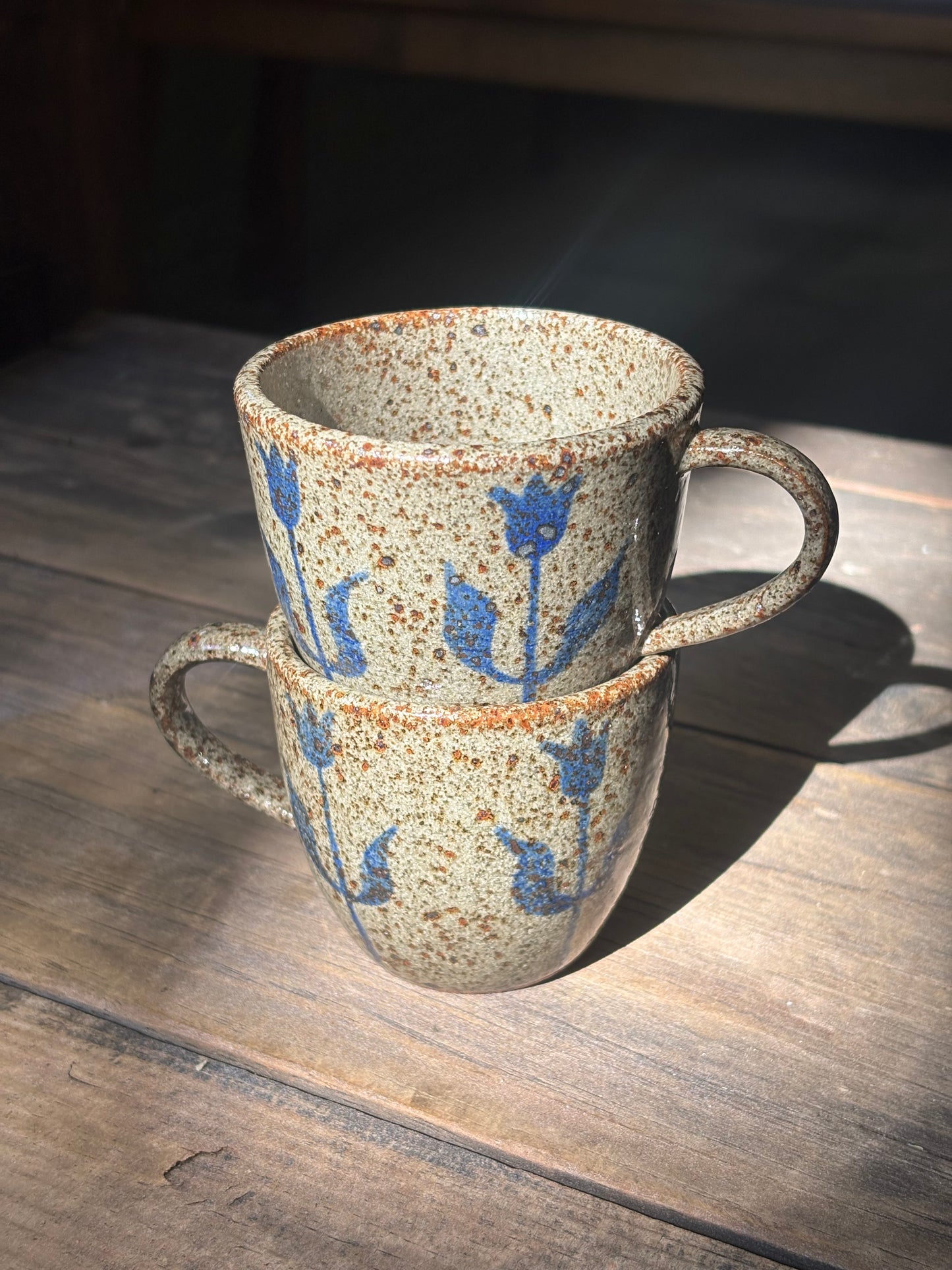 Tulips espresso mugs