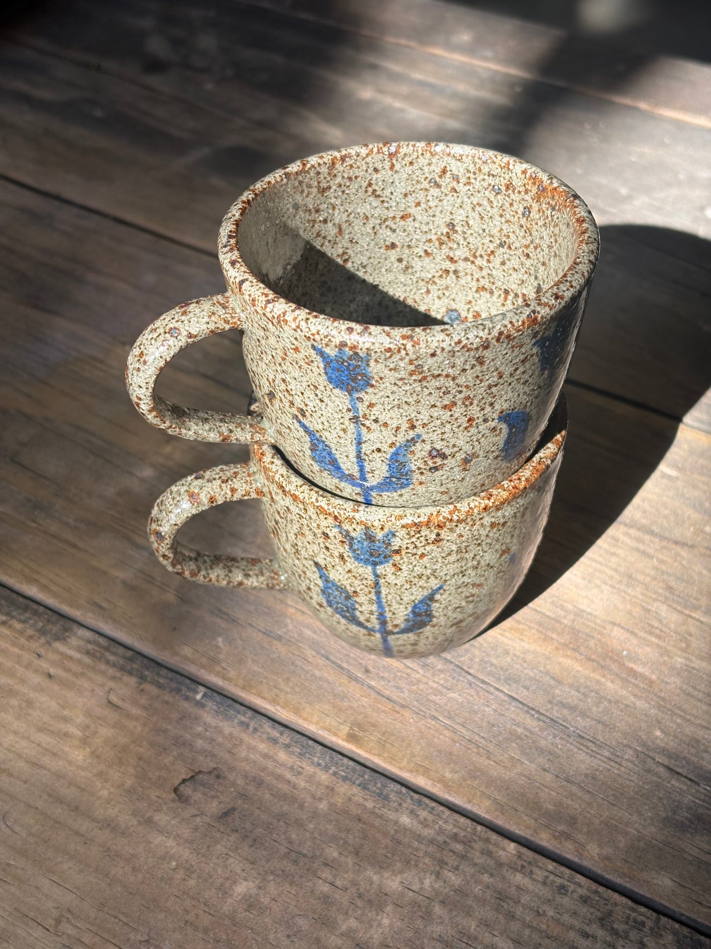 Tulips espresso mugs