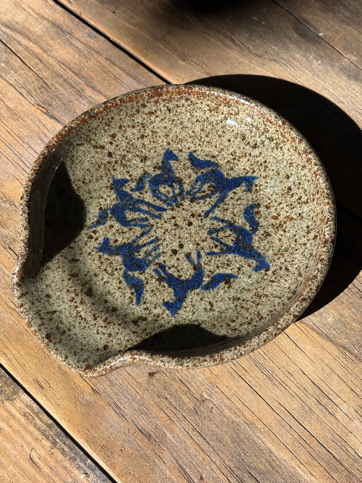 Running Horses spoon rest